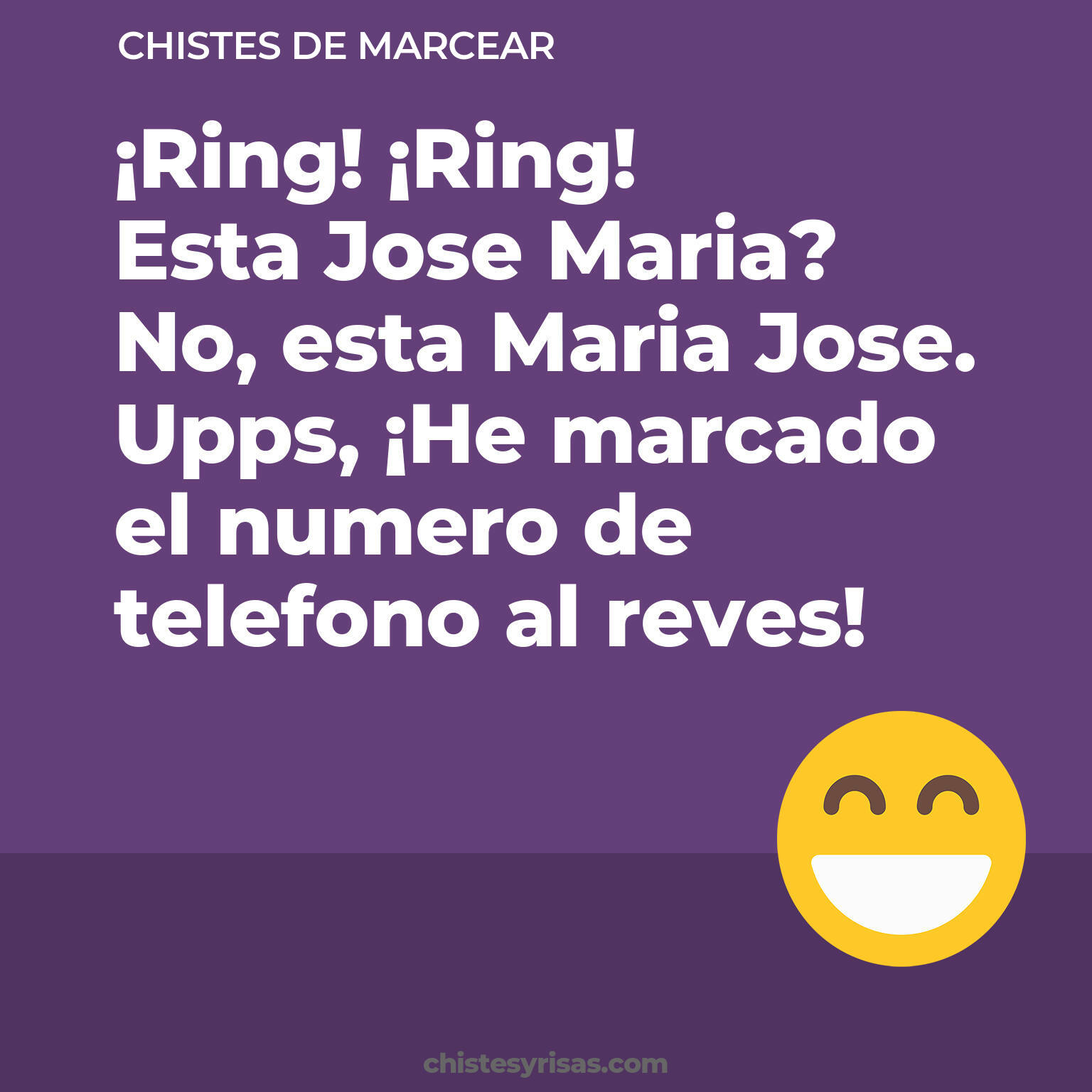 chistes de Marcear cortos