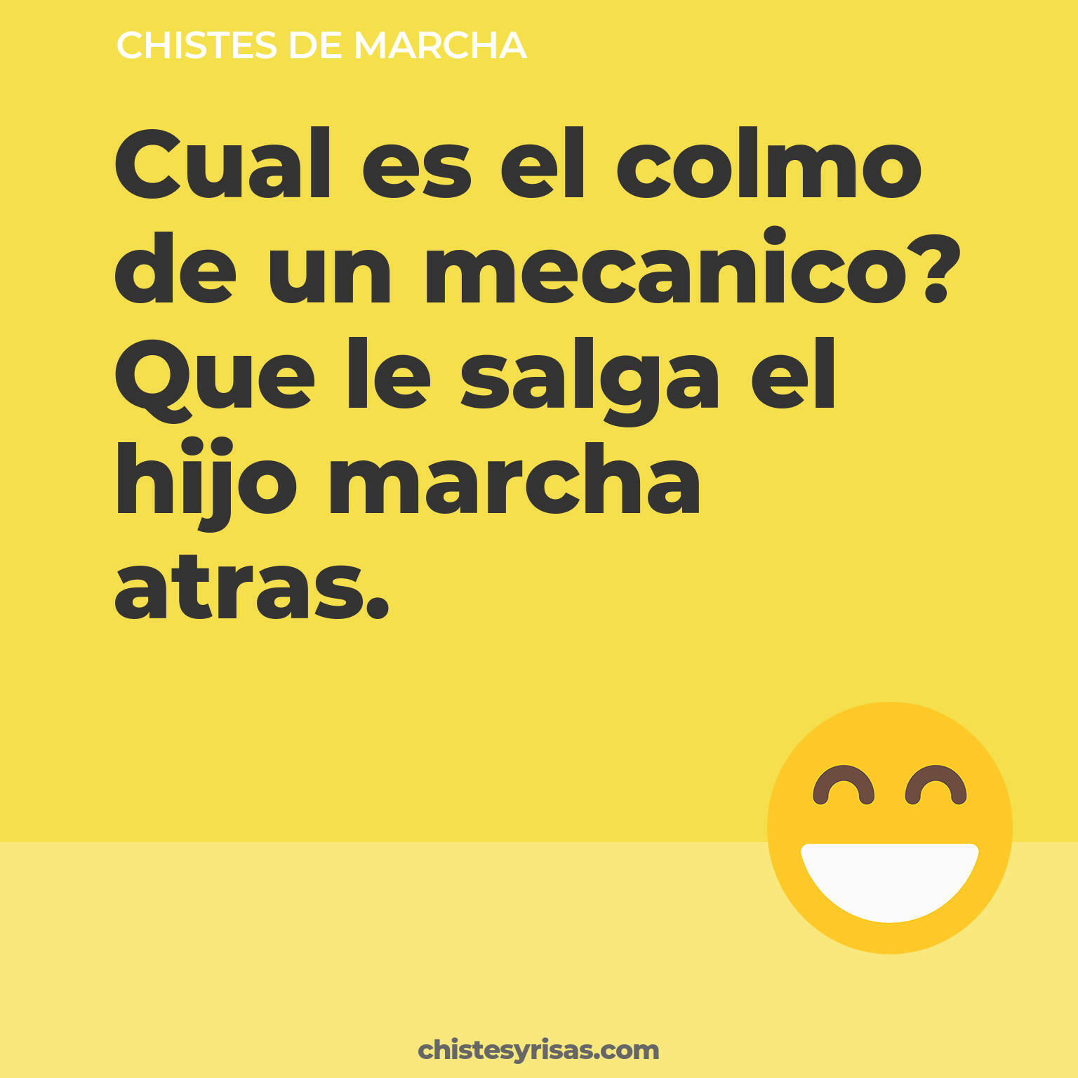 chistes de Marcha buenos foto para reir