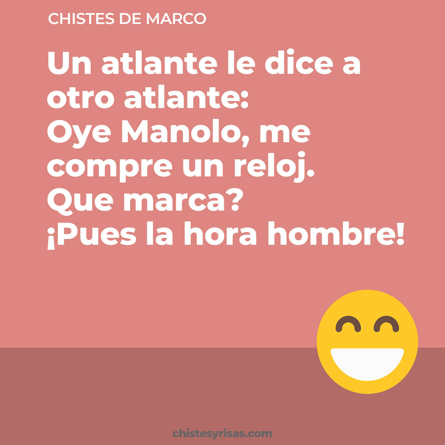 chistes de Marco buenos foto para reir