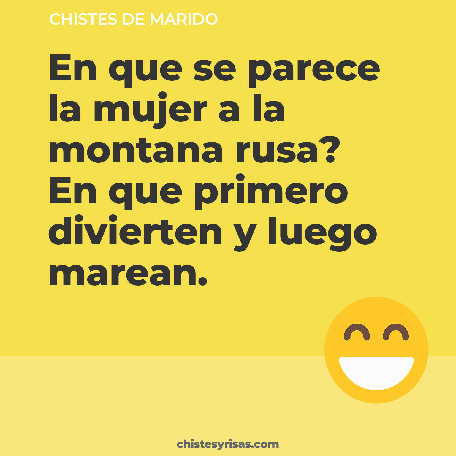 chistes de Marido más graciosos