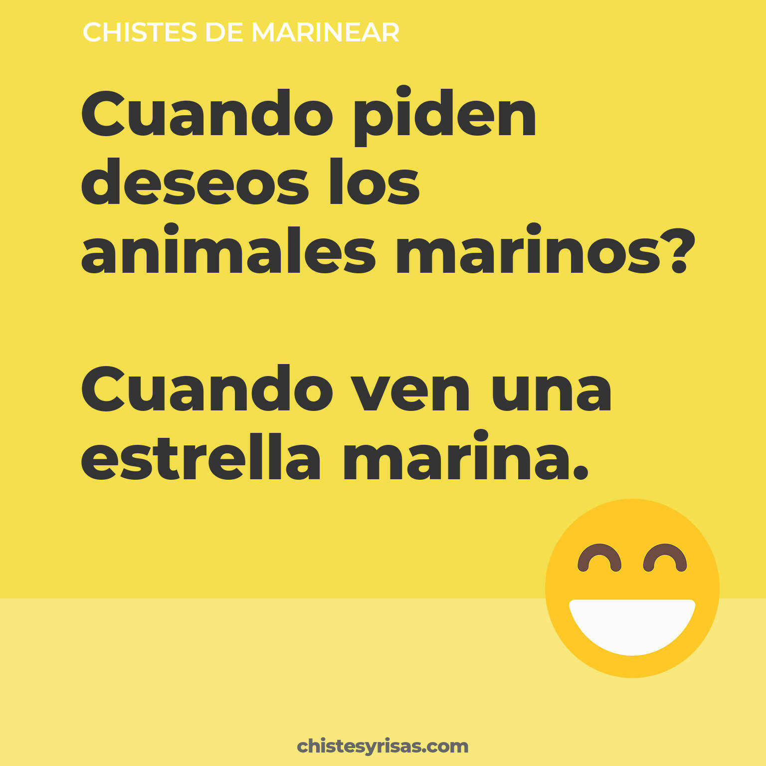 chistes de Marinear cortos