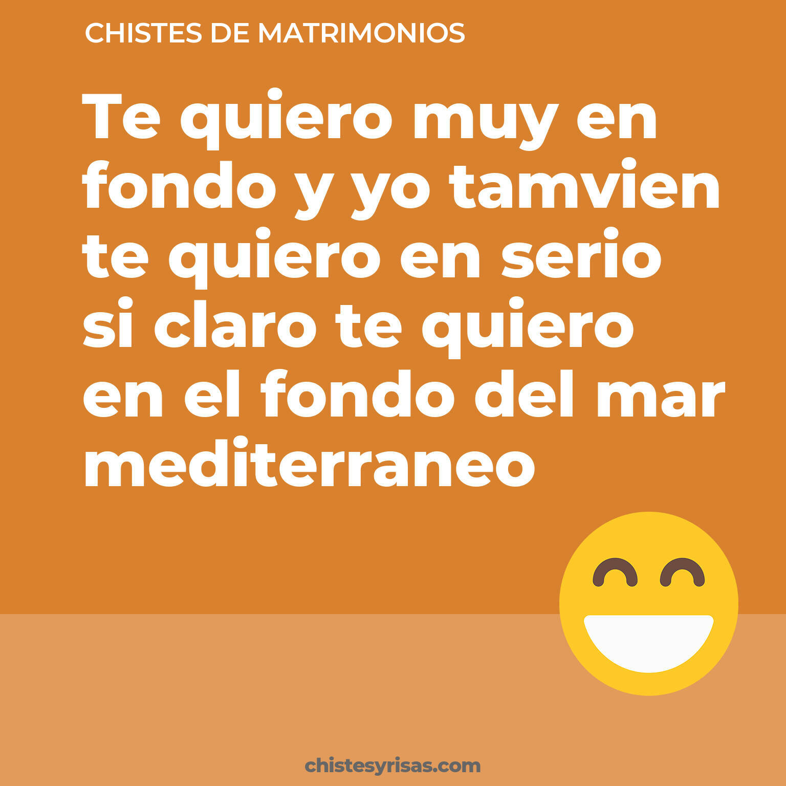 chistes de Matrimonios cortos