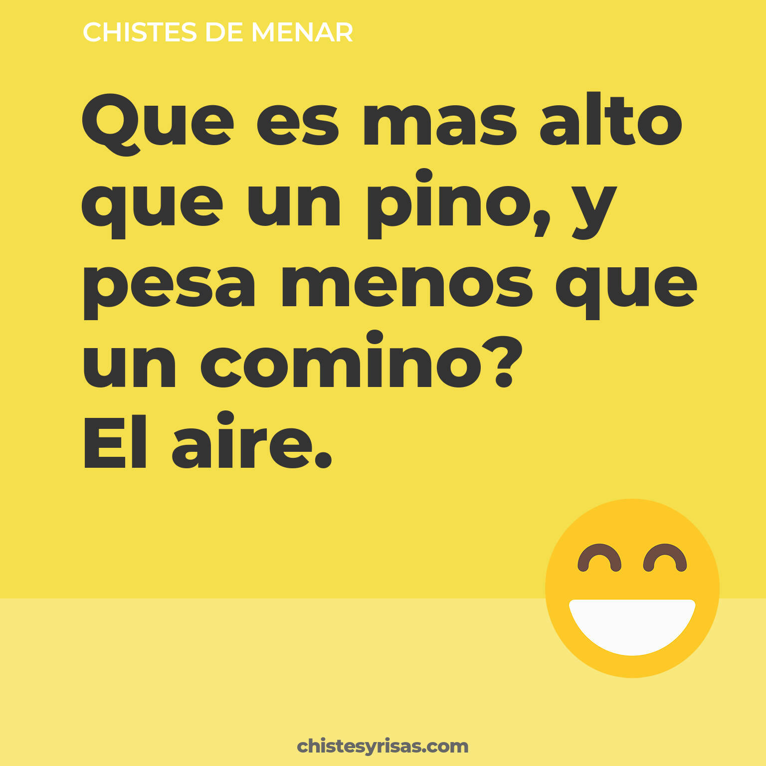 chistes de Menar buenos