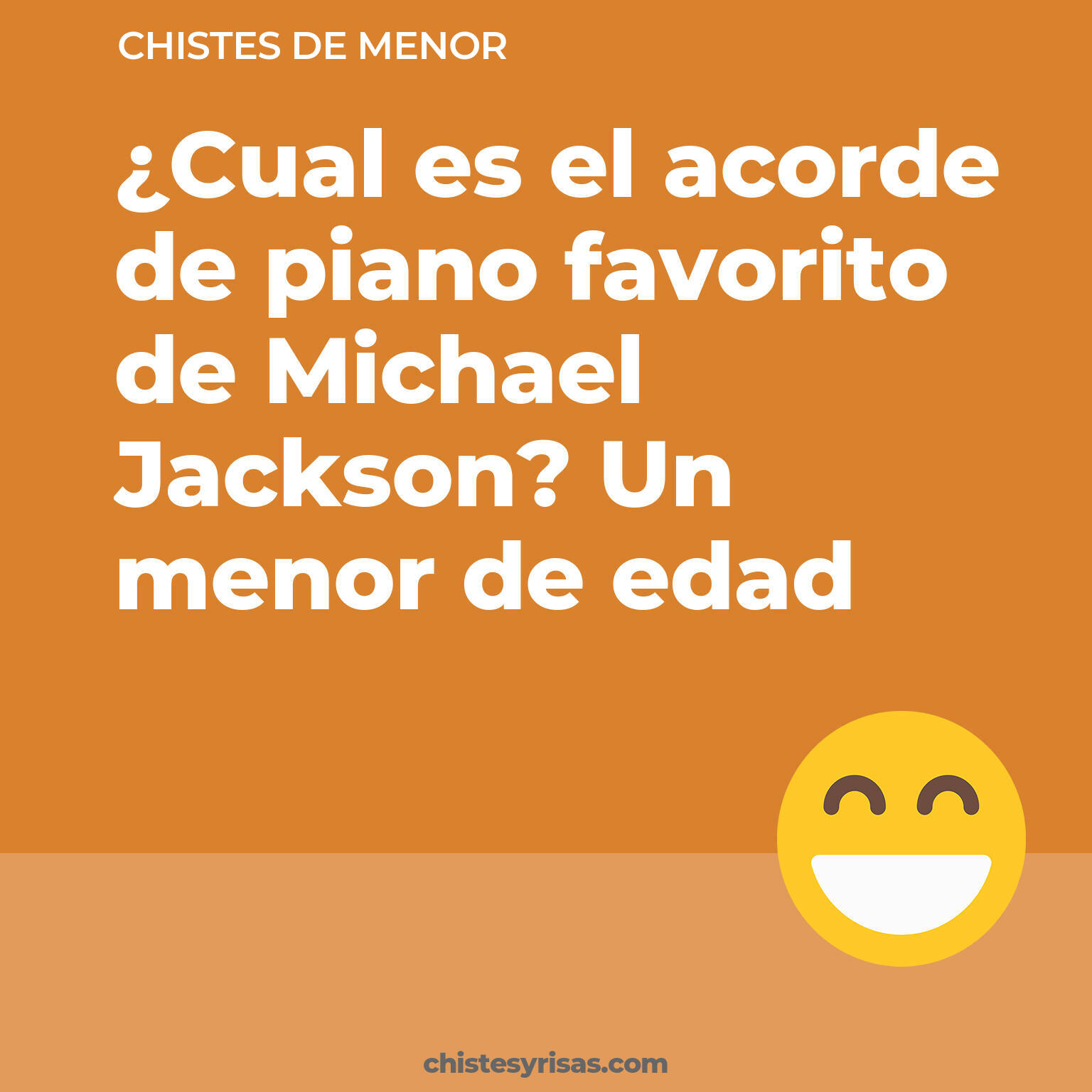 chistes de Menor buenos