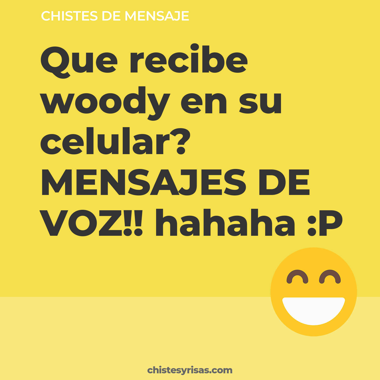 chistes de Mensaje buenos