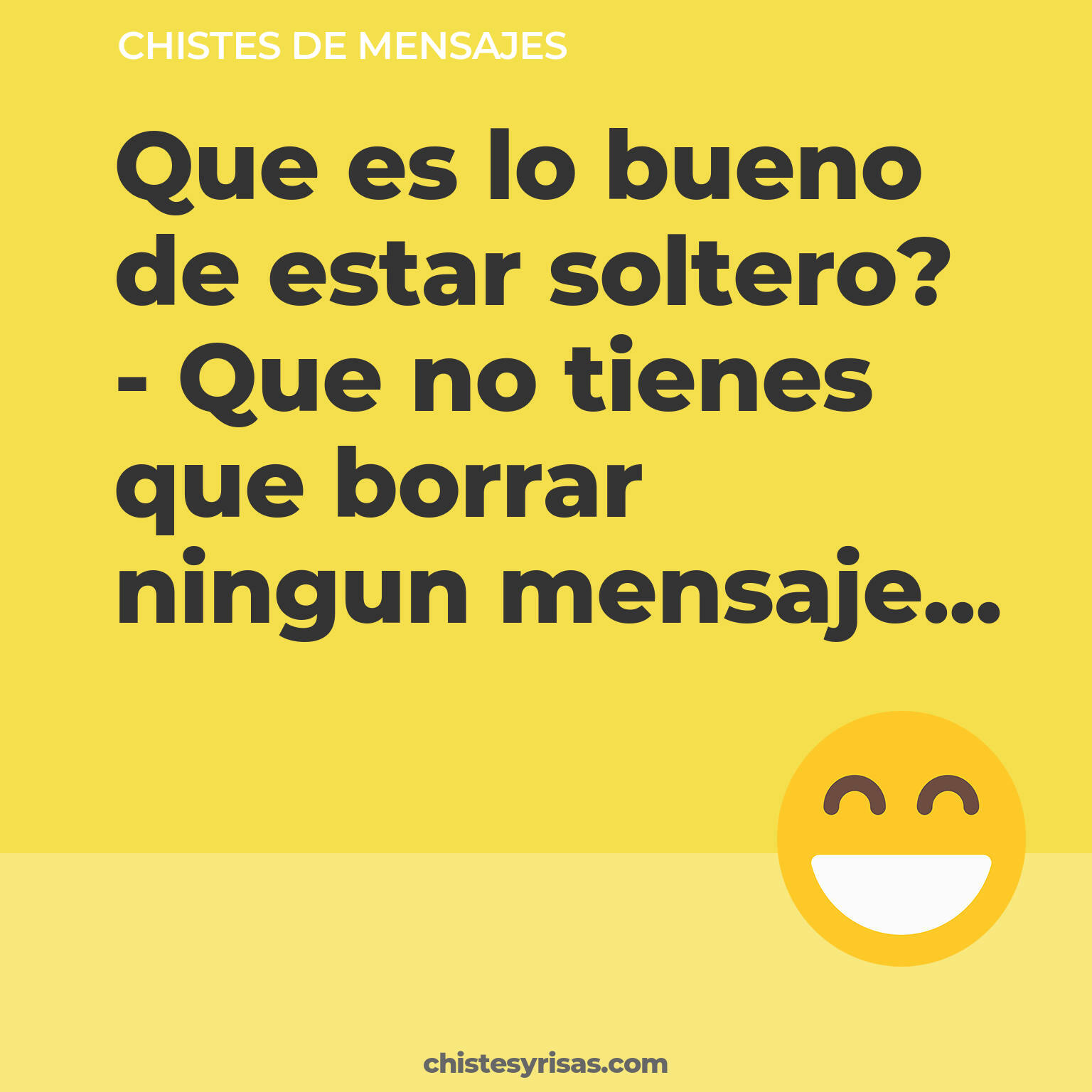 chistes de Mensajes cortos