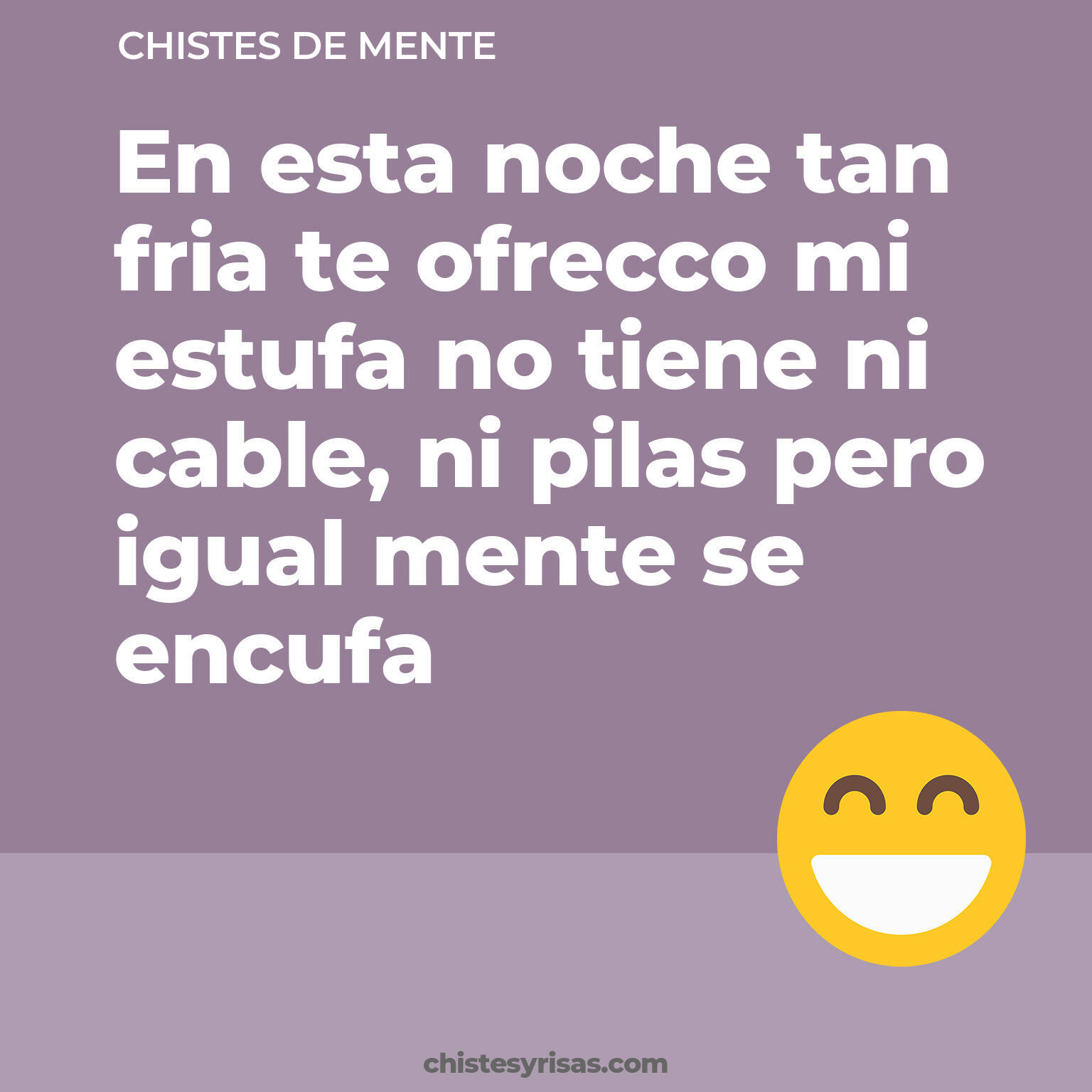 chistes de Mente cortos