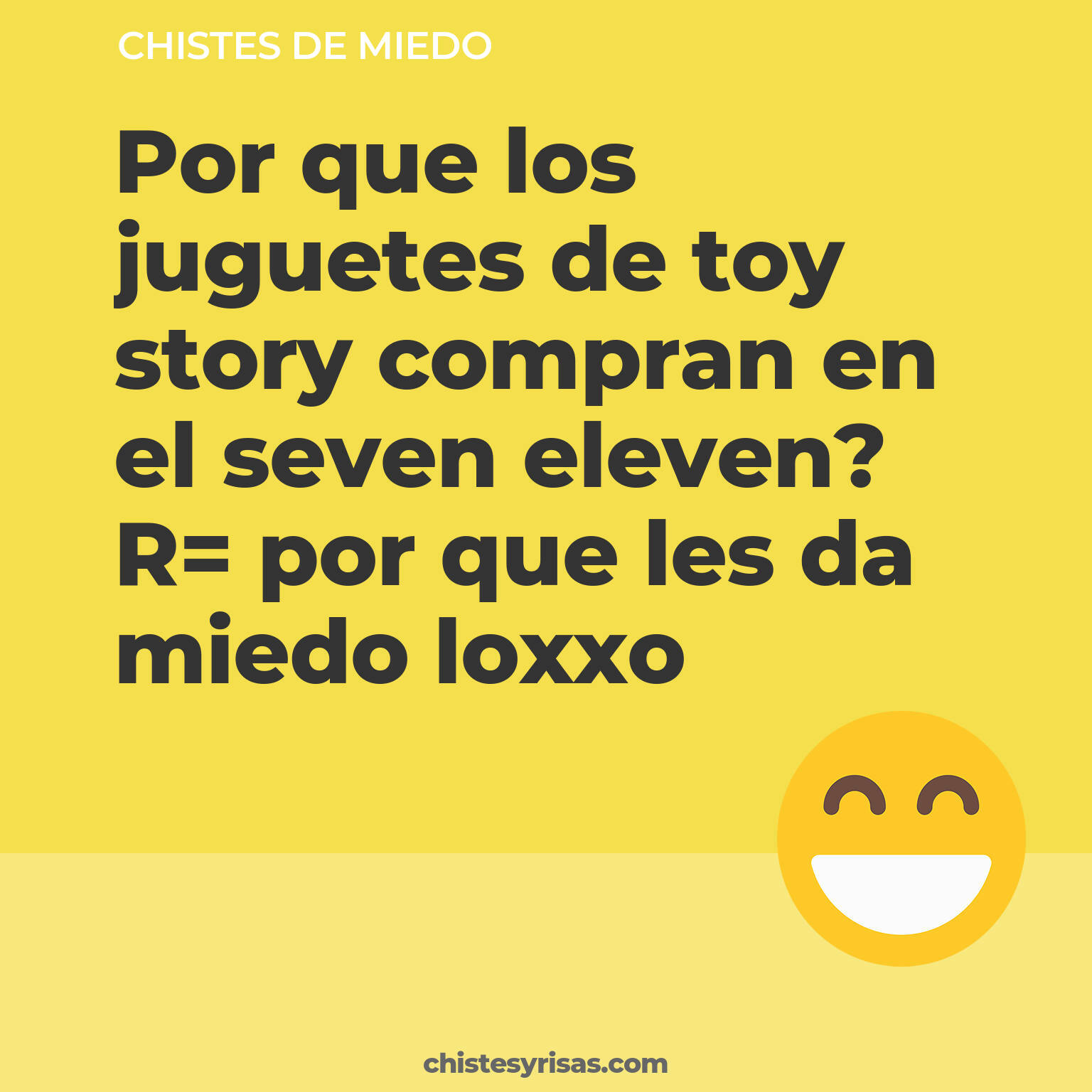 chistes de Miedo buenos foto para reir