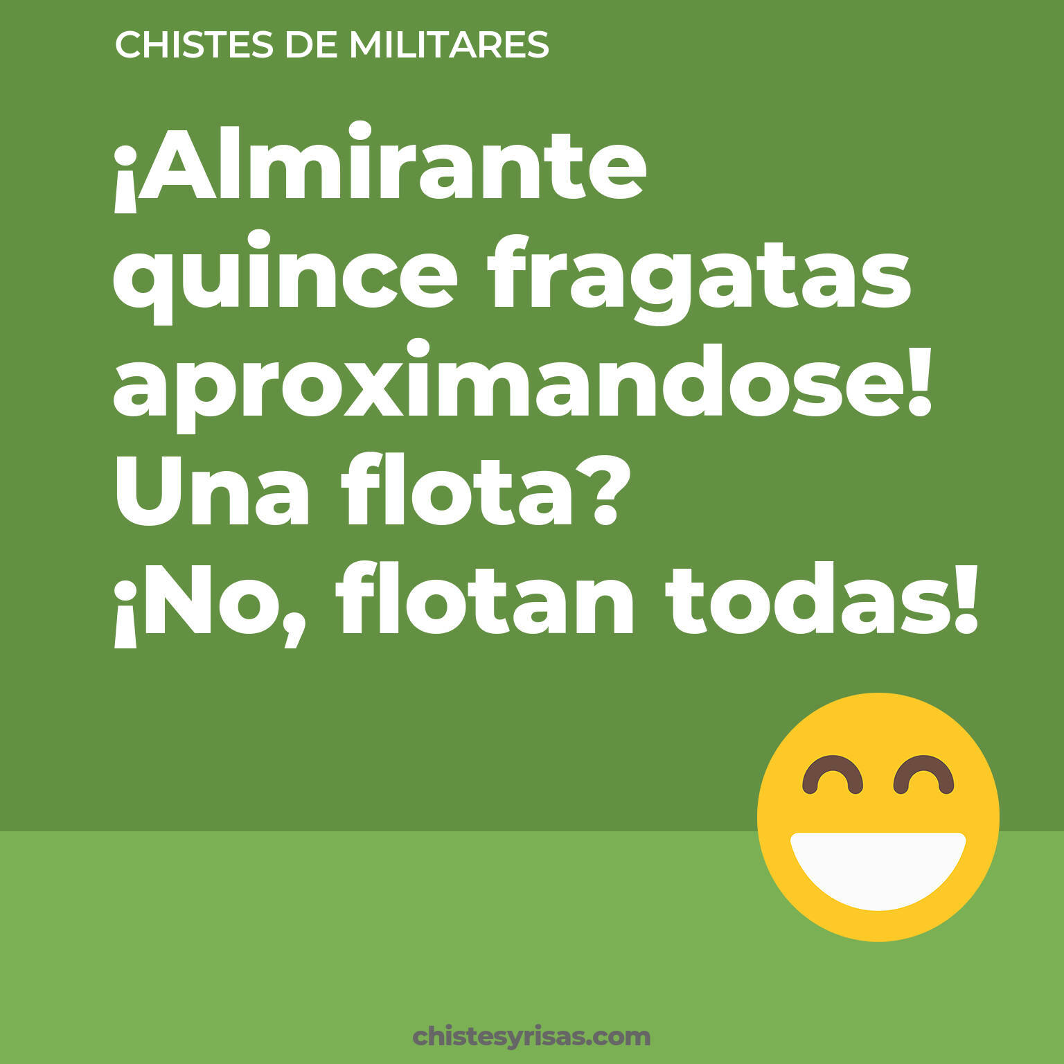 chistes de Militares cortos