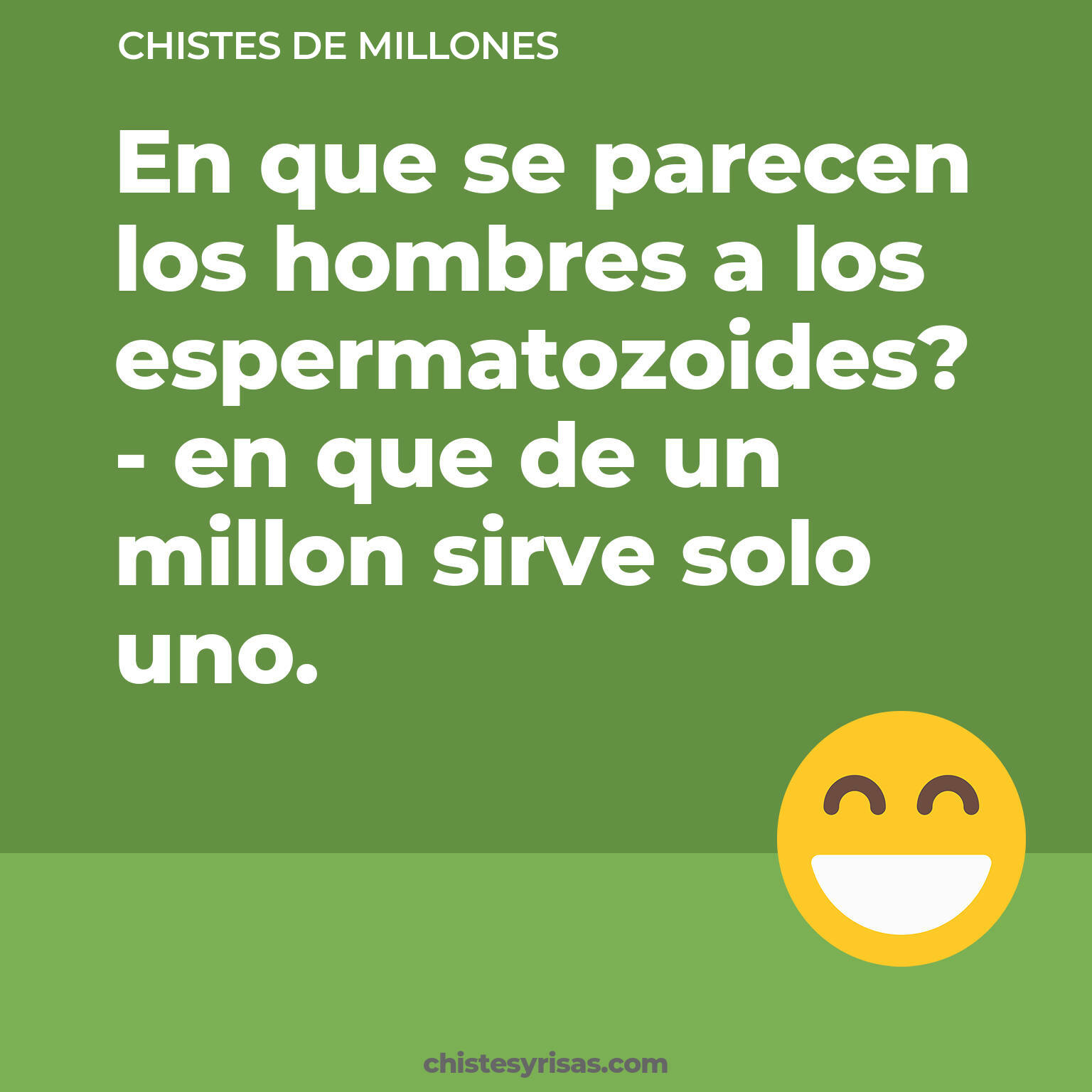 chistes de Millones más graciosos