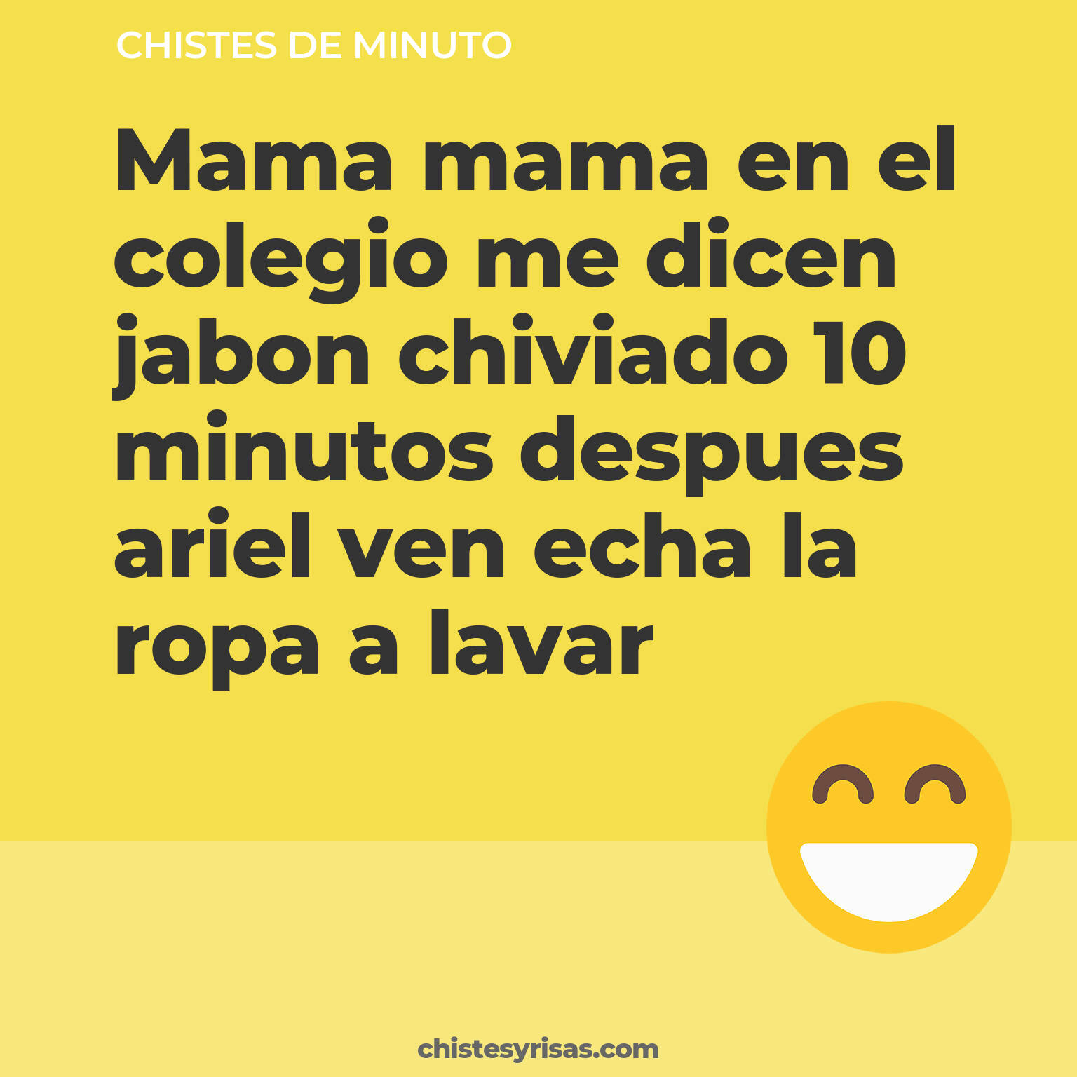 chistes de Minuto buenos foto para reir