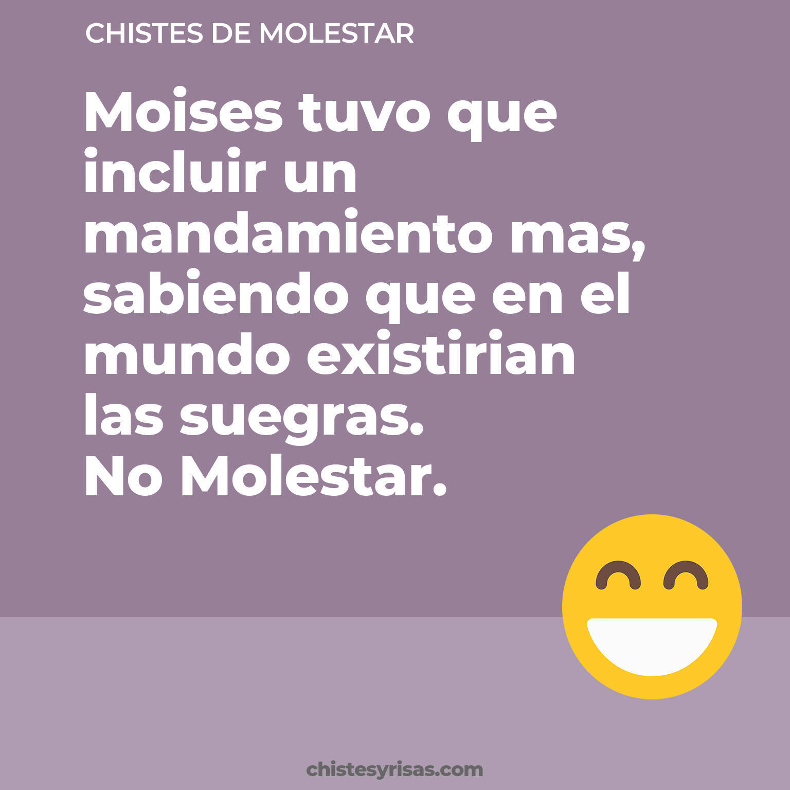 chistes de Molestar más graciosos