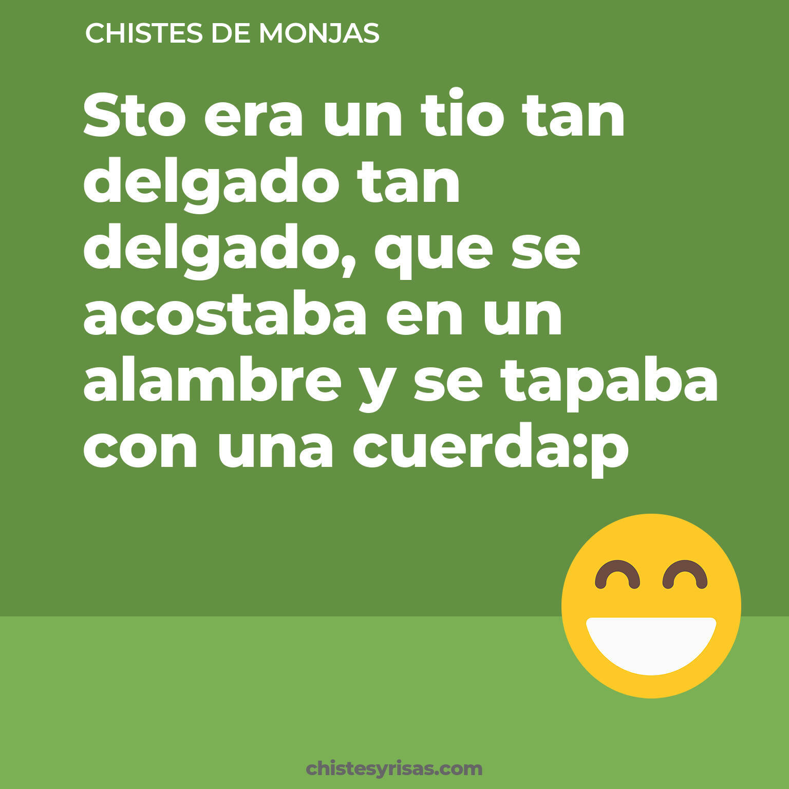 chistes de Monjas buenos