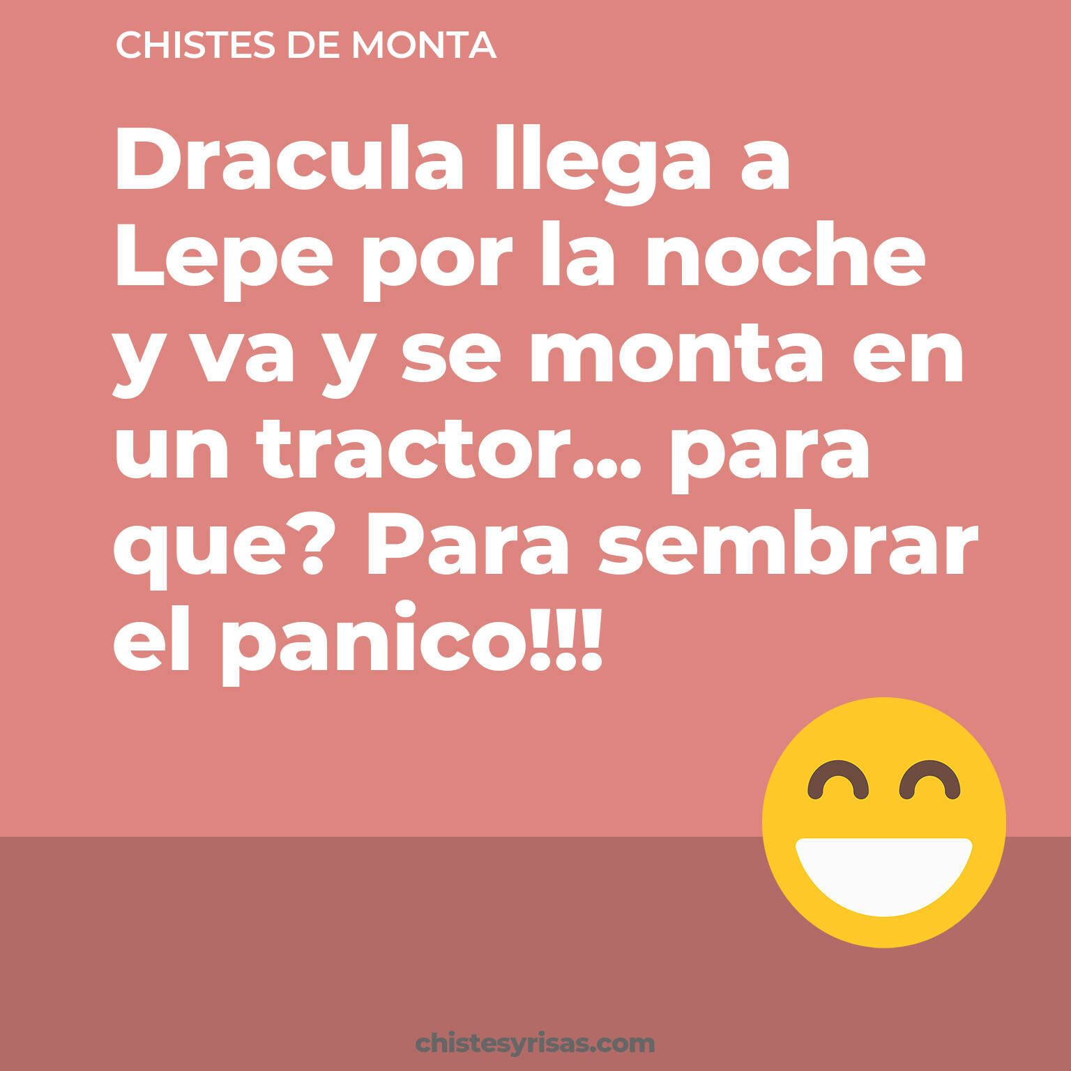 chistes de Monta buenos