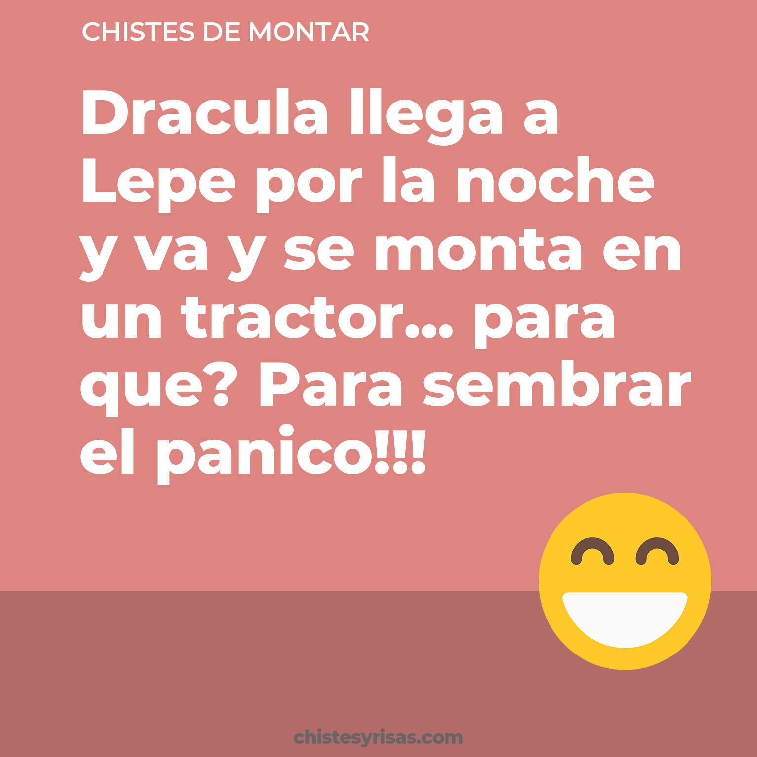 chistes de Montar buenos