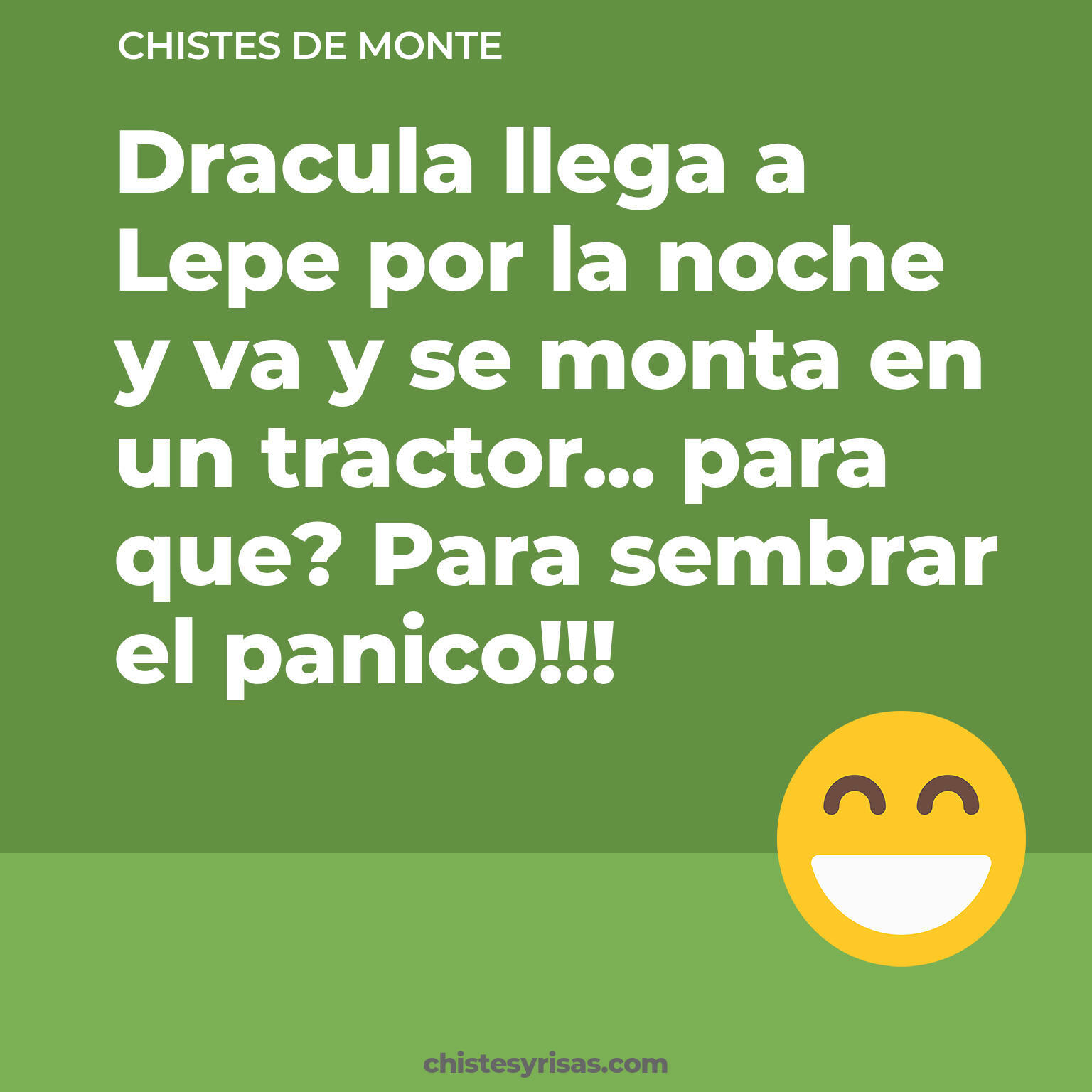 chistes de Monte buenos