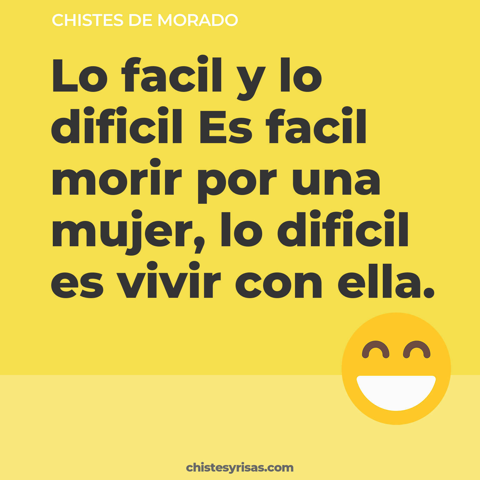 chistes de Morado buenos foto para reir