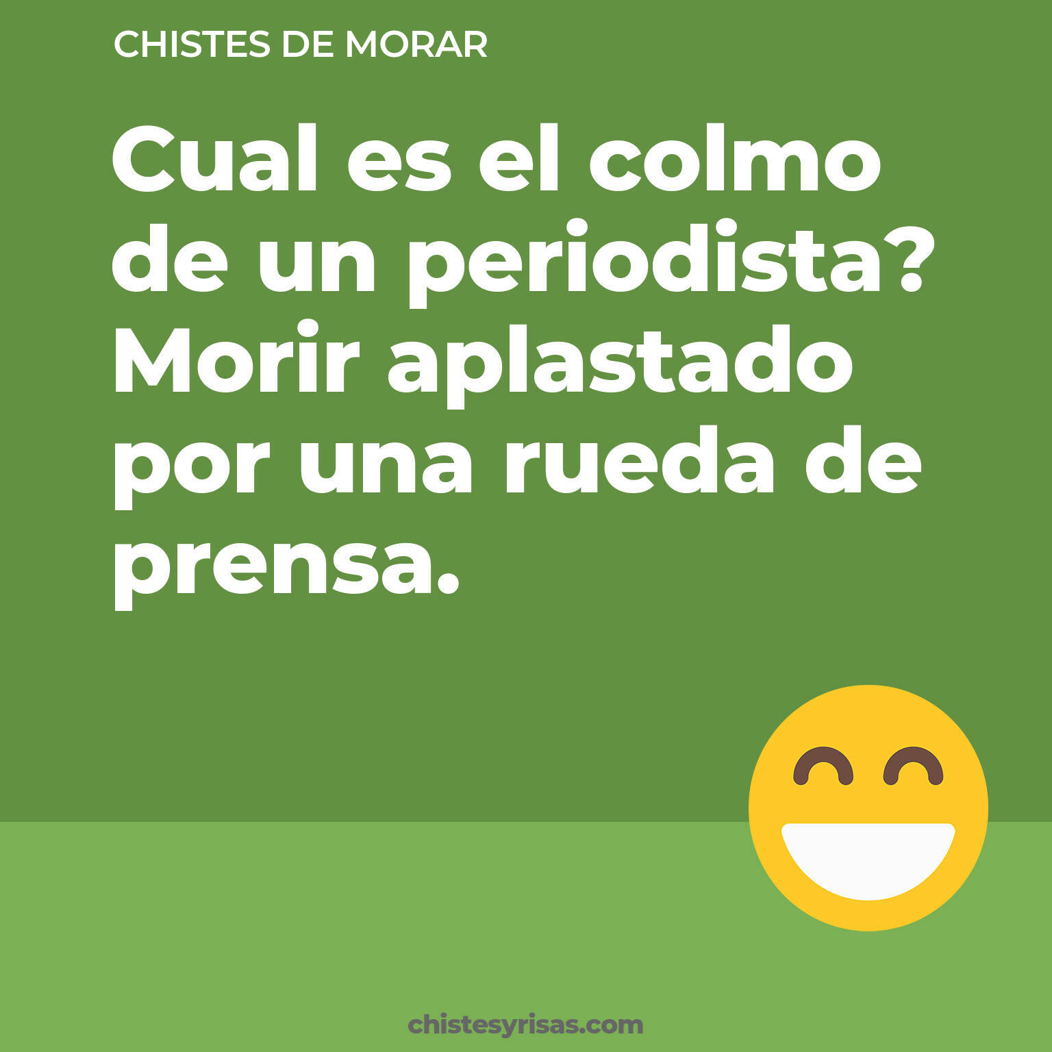 chistes de Morar cortos