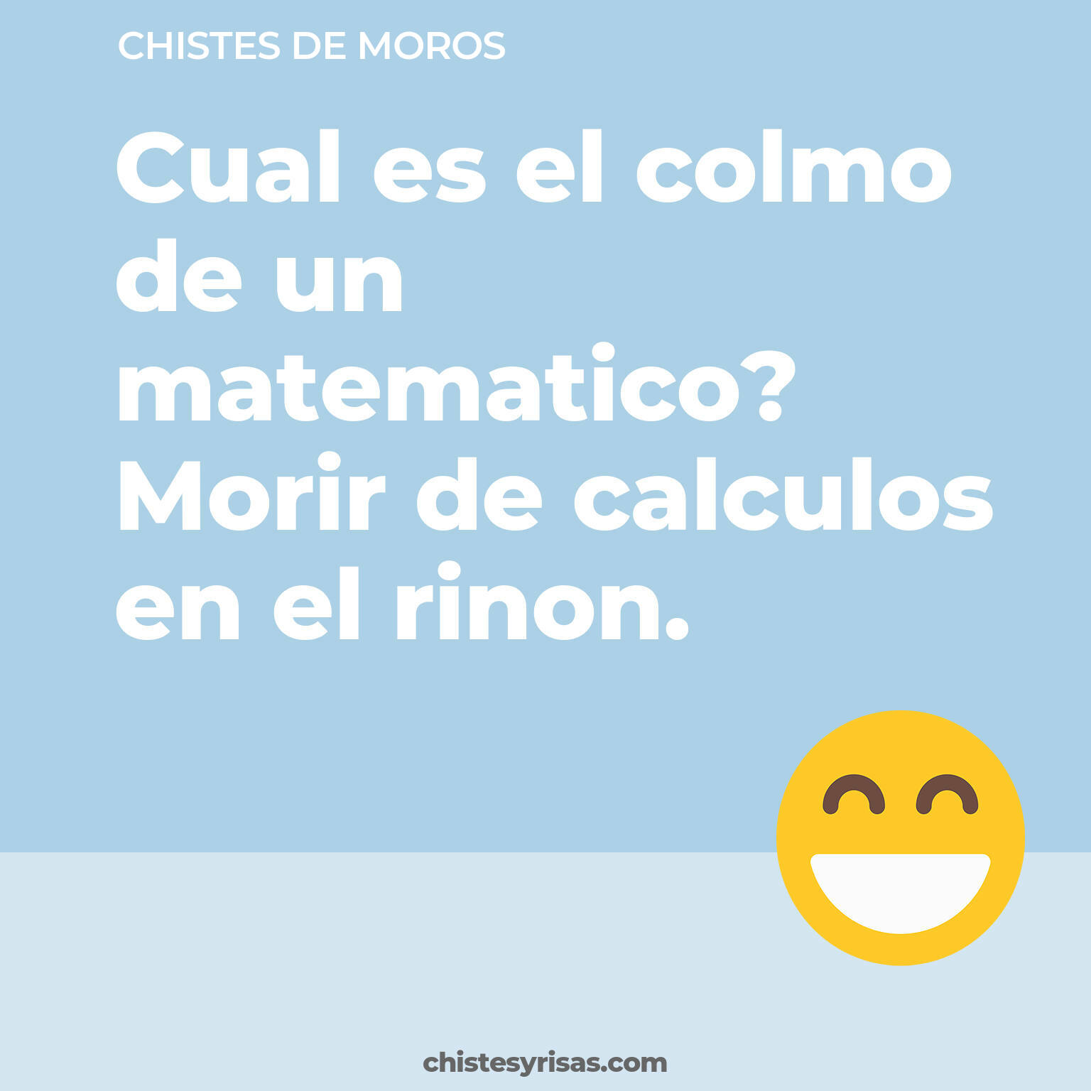 chistes de Moros más graciosos