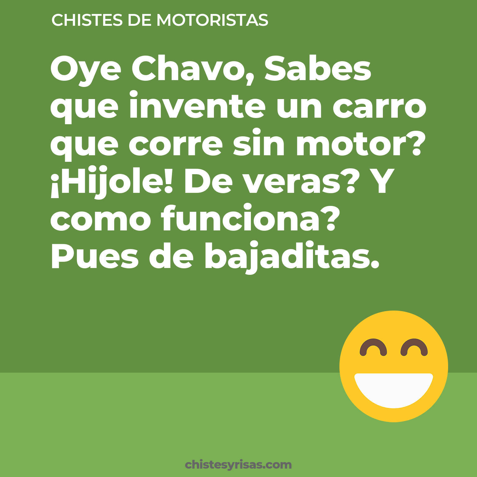 chistes de Motoristas más graciosos