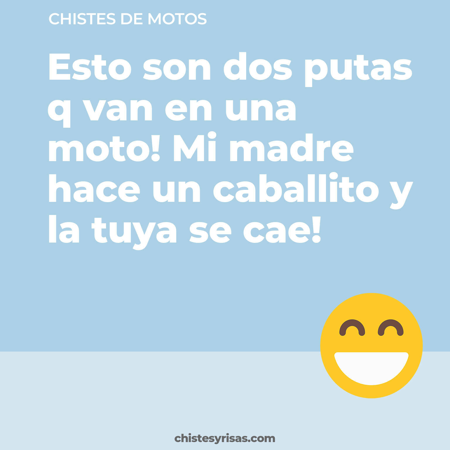 chistes de Motos más graciosos