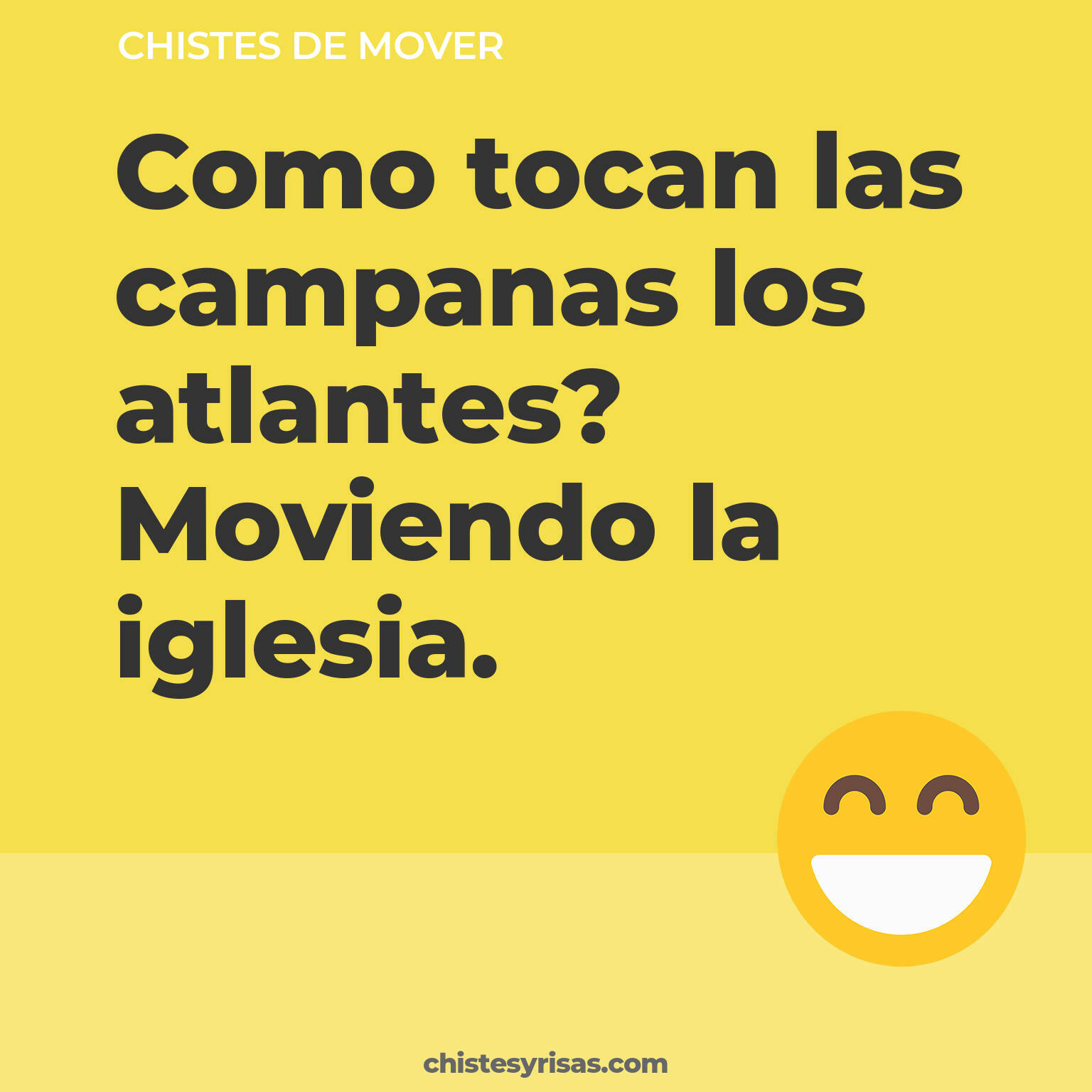 chistes de Mover cortos