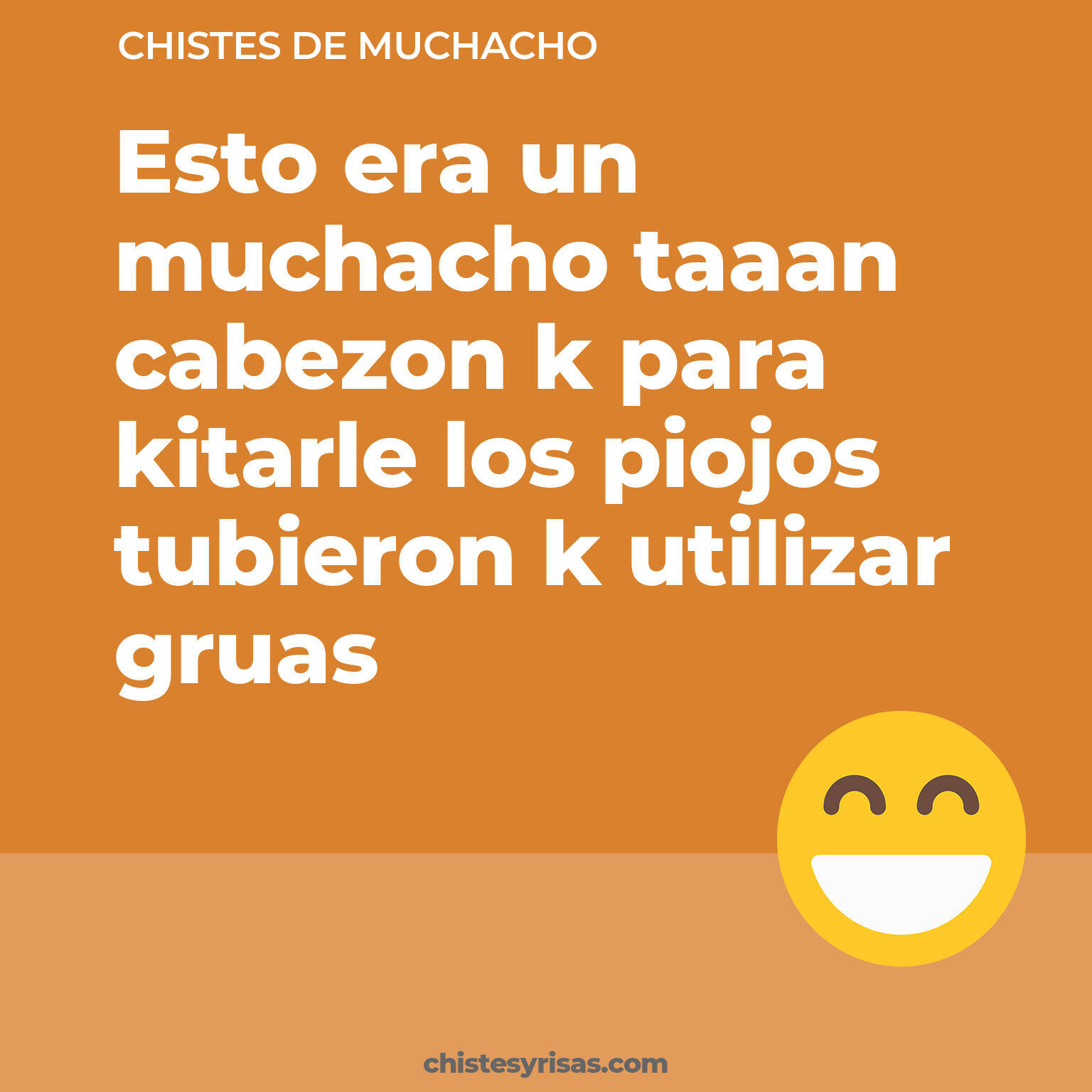 chistes de Muchacho cortos