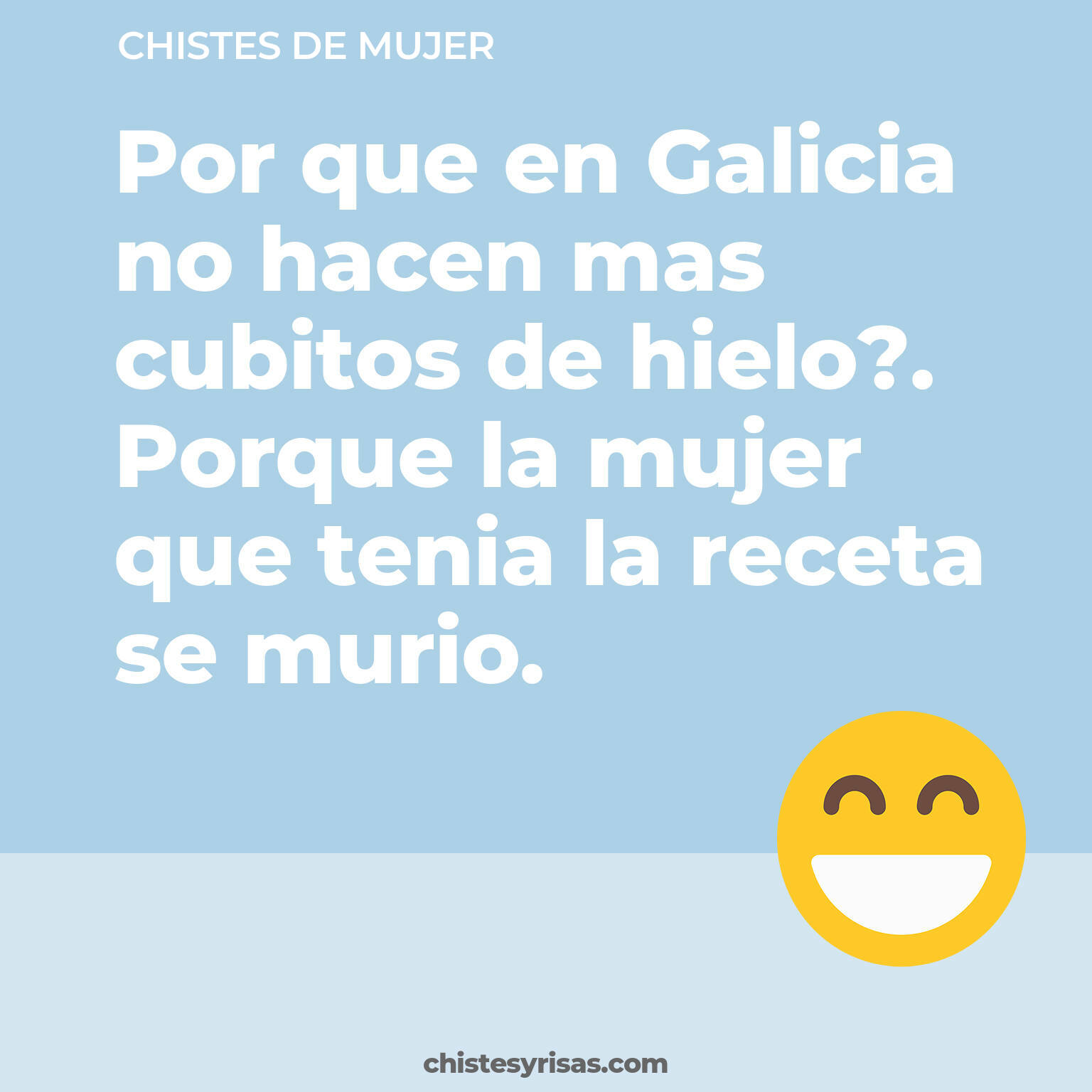 chistes de Mujer buenos