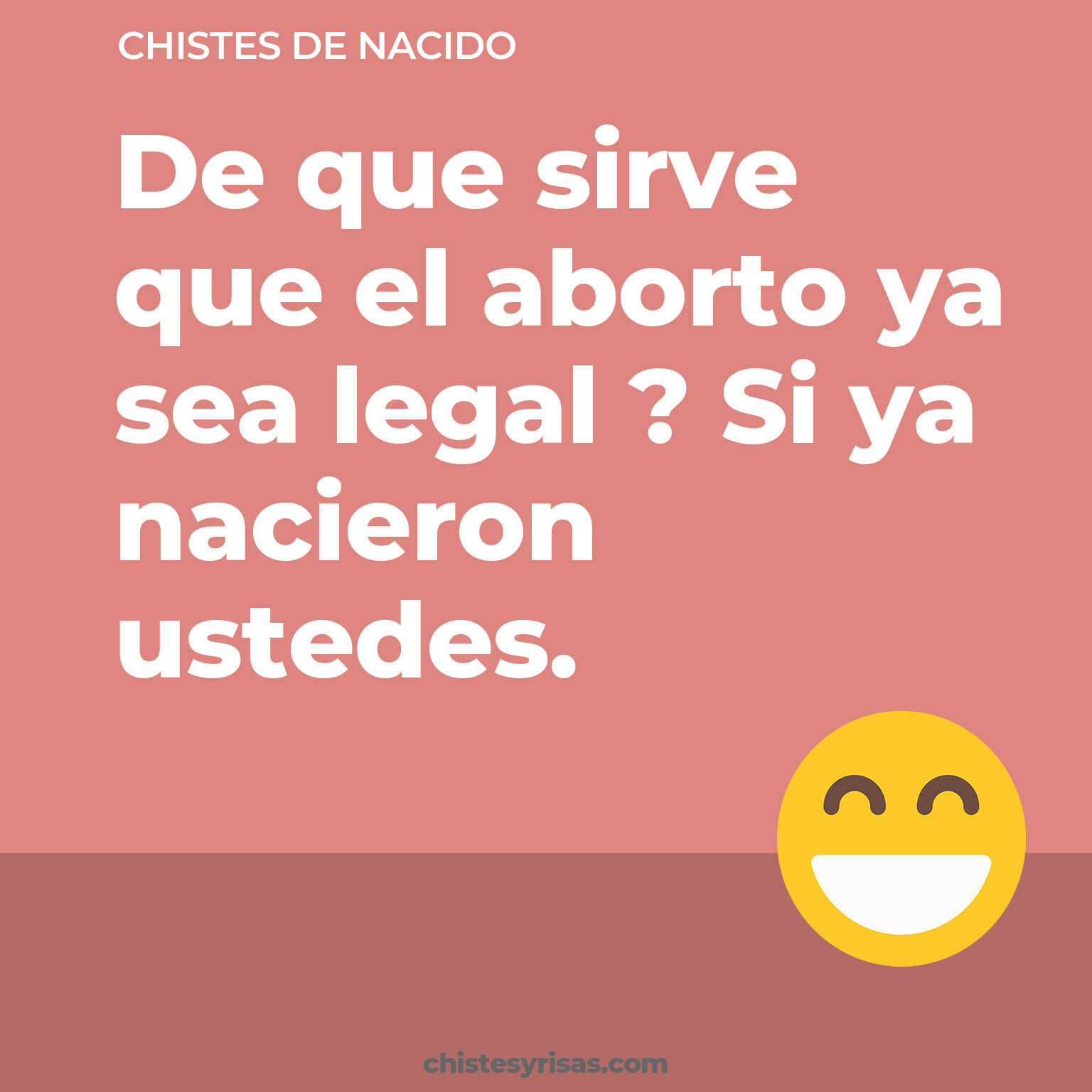 chistes de Nacido más graciosos