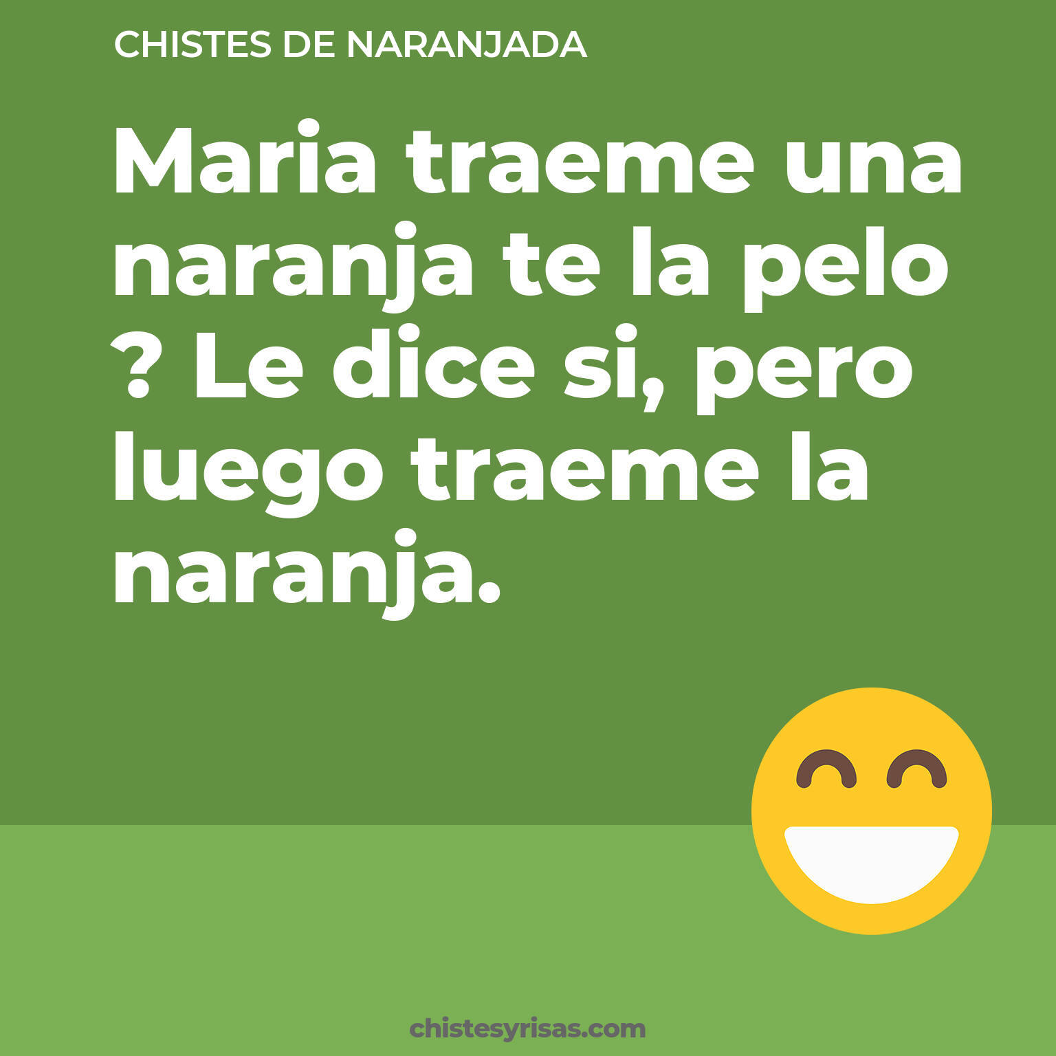 chistes de Naranjada buenos