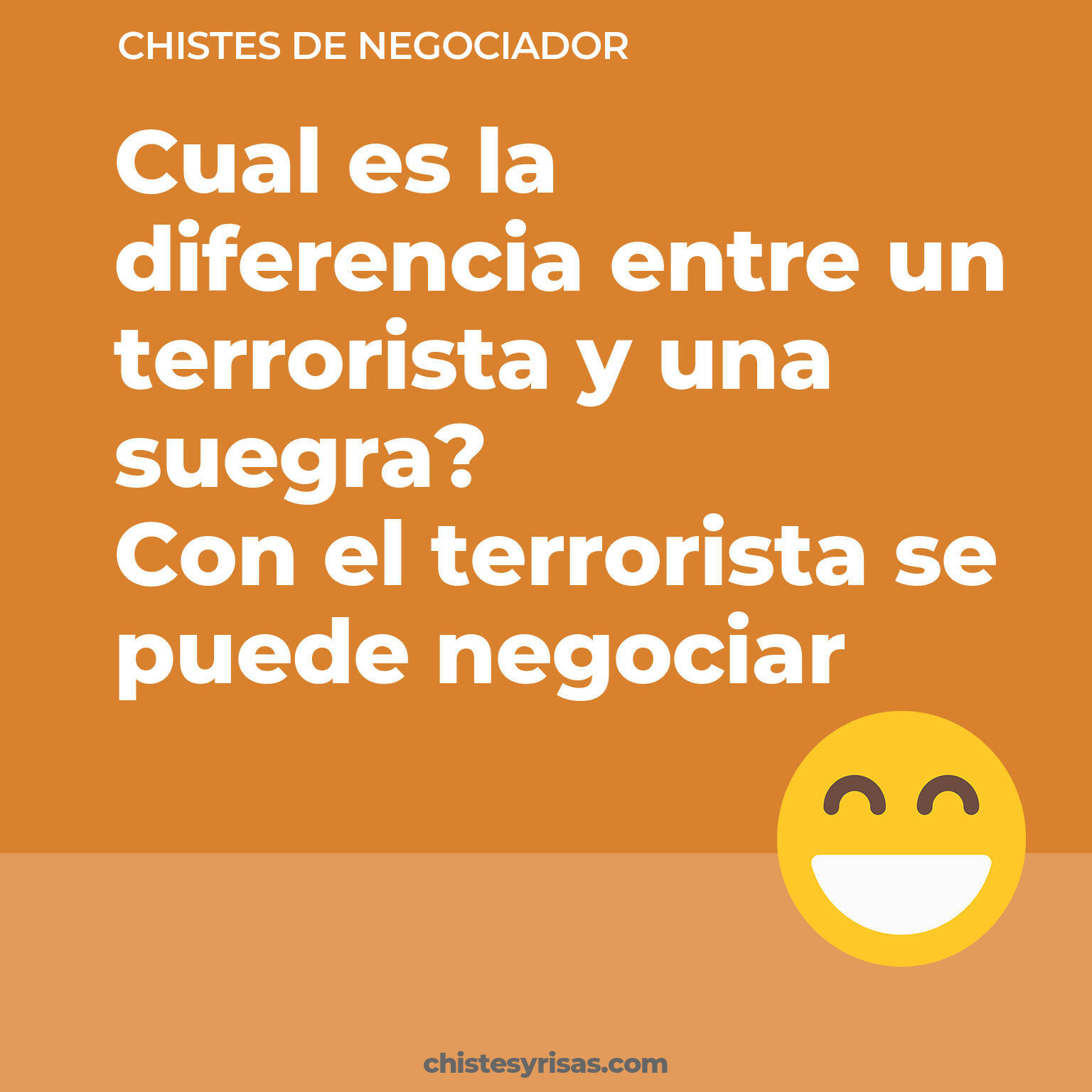 chistes de Negociador cortos