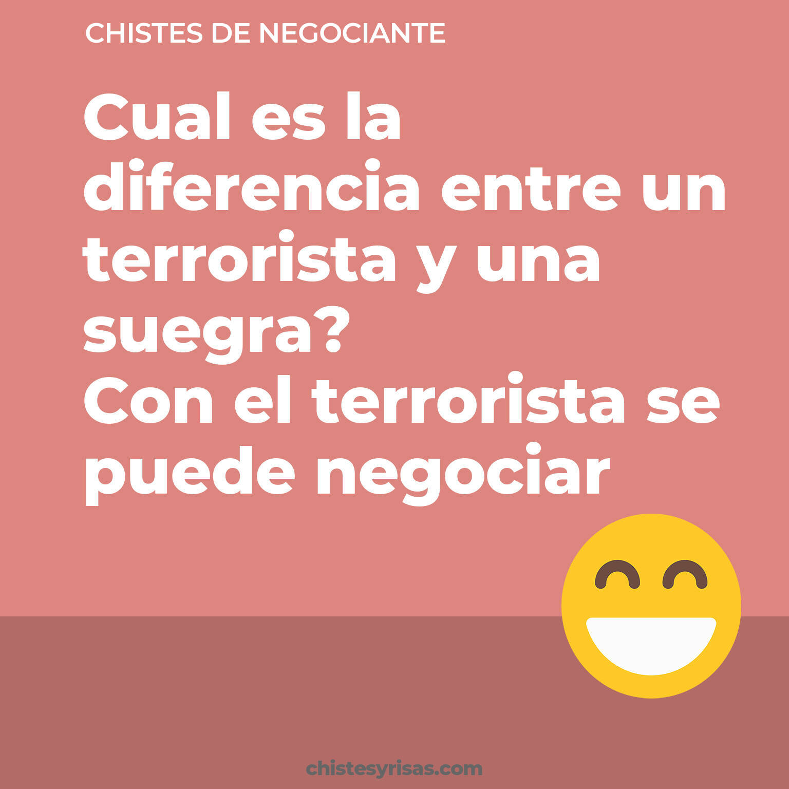 chistes de Negociante cortos