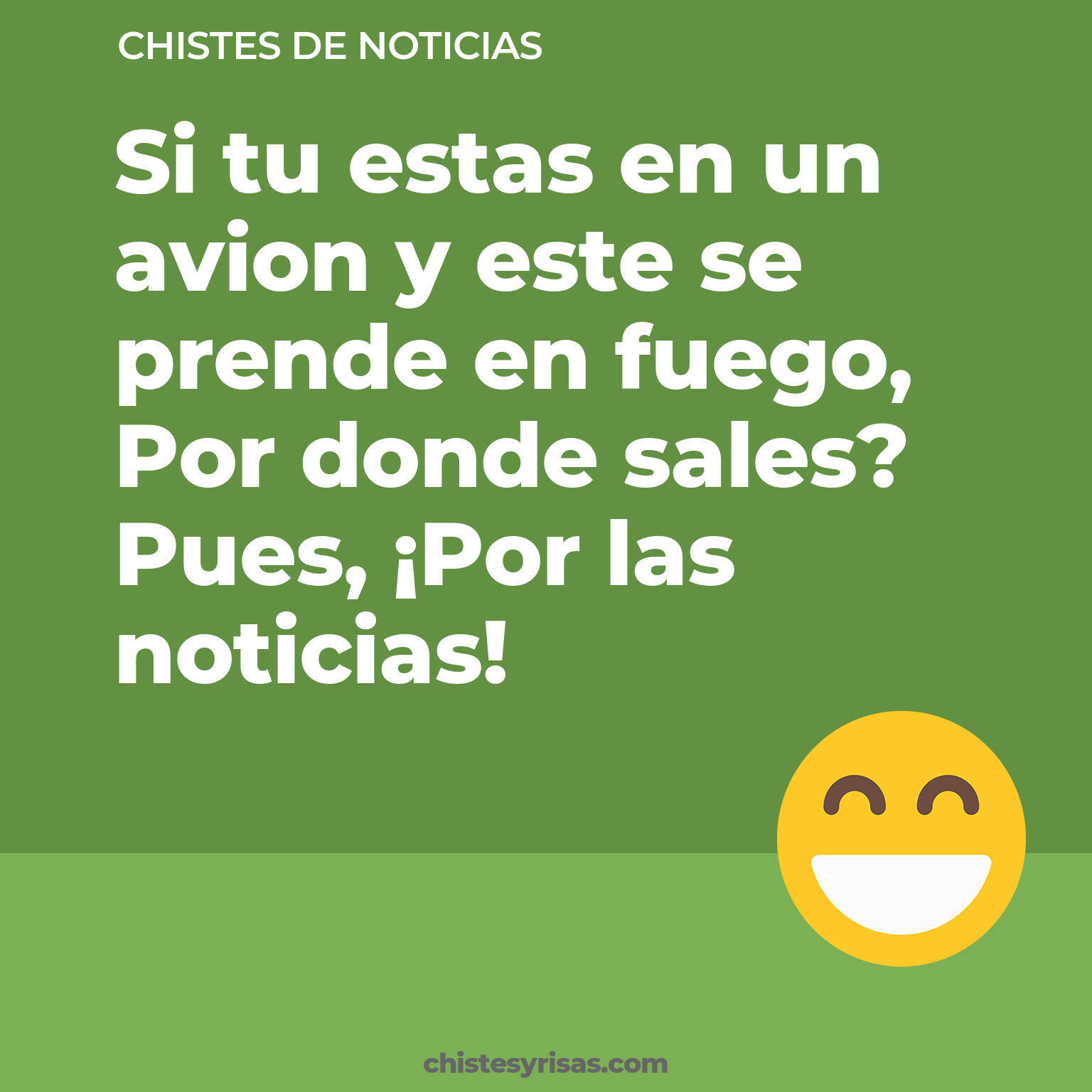 chistes de Noticias buenos