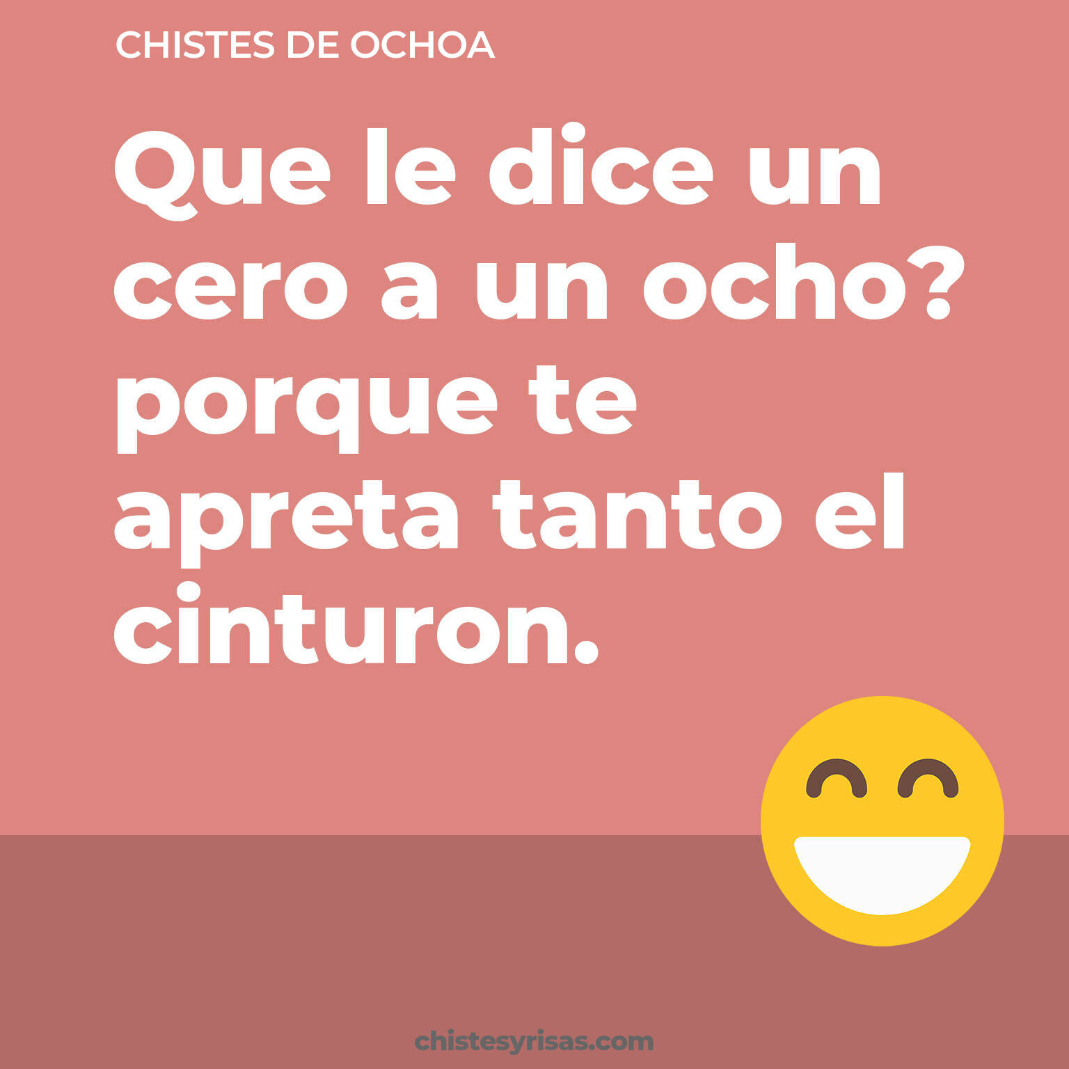 chistes de Ochoa cortos