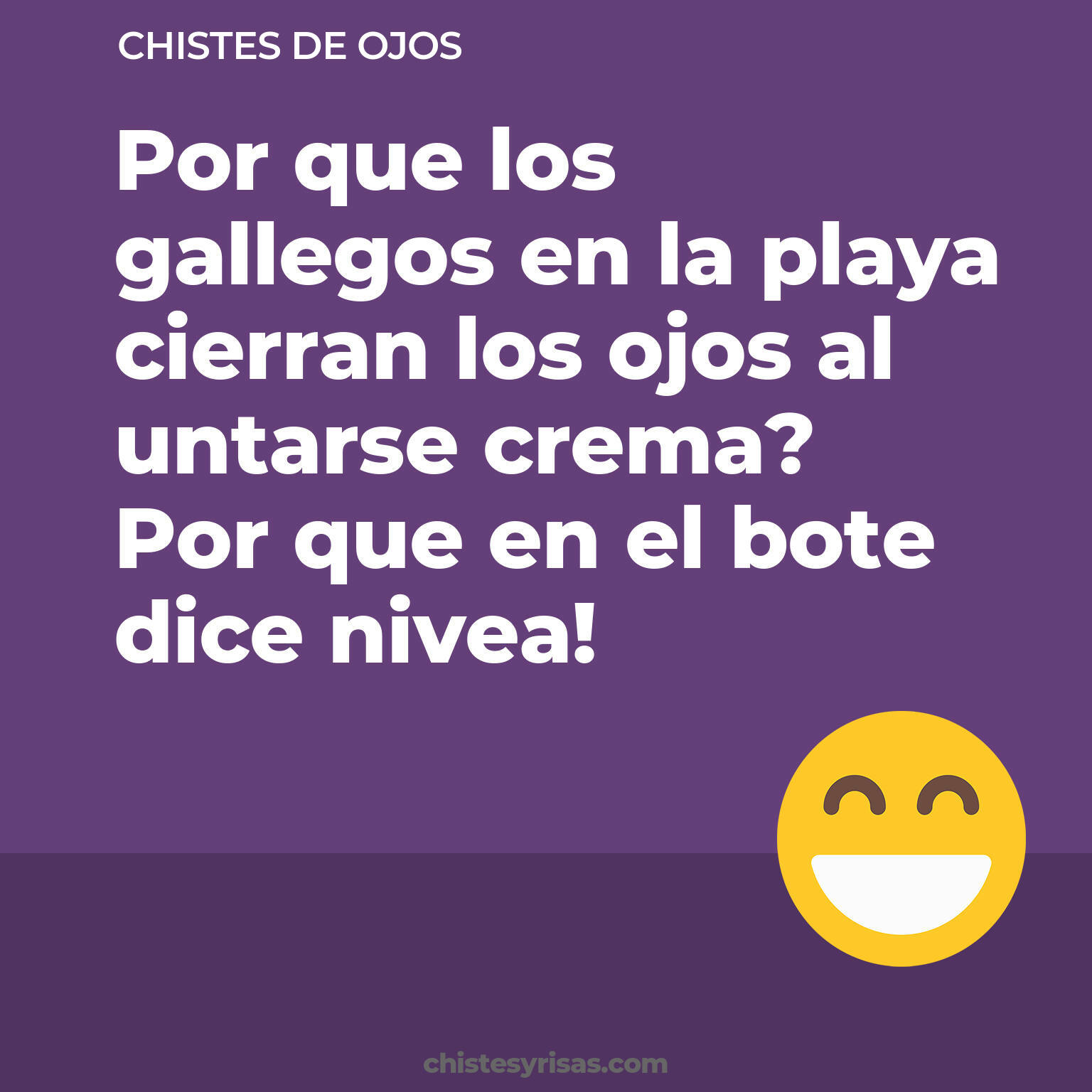 chistes de Ojos cortos