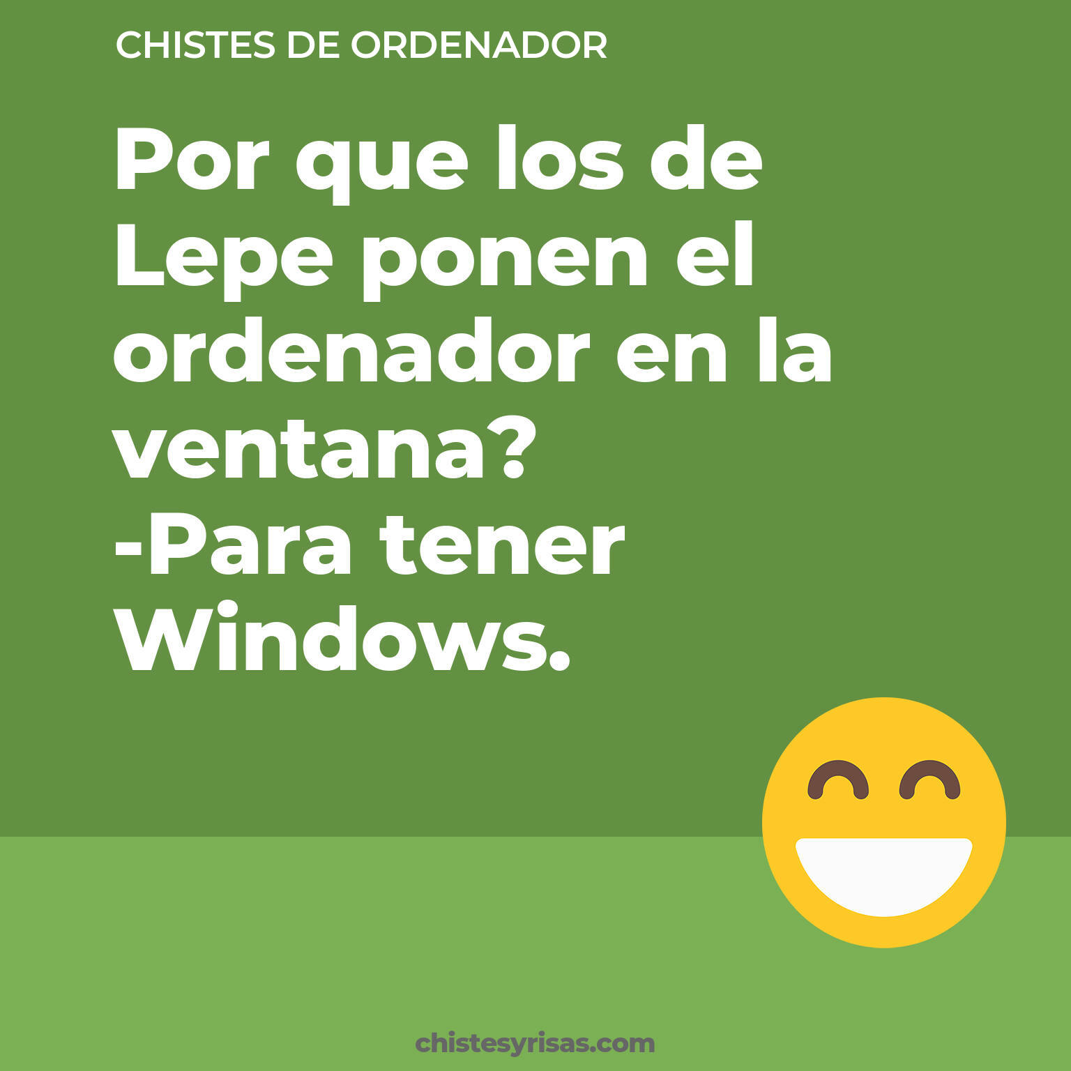 chistes de Ordenador buenos foto para reir