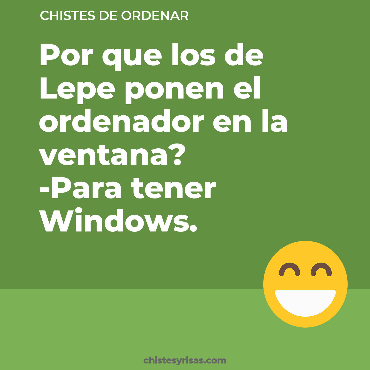 chistes de Ordenar buenos