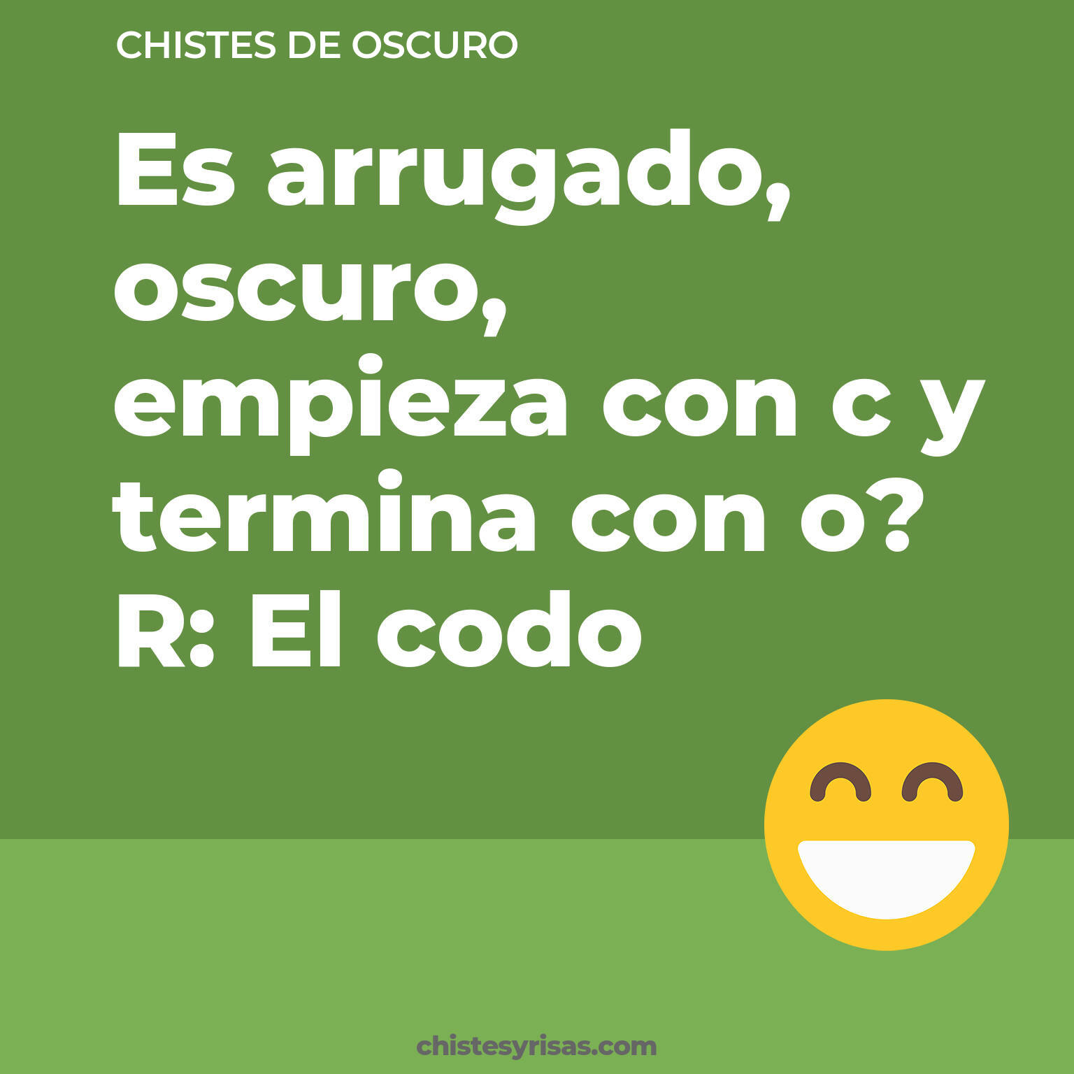 chistes de Oscuro buenos