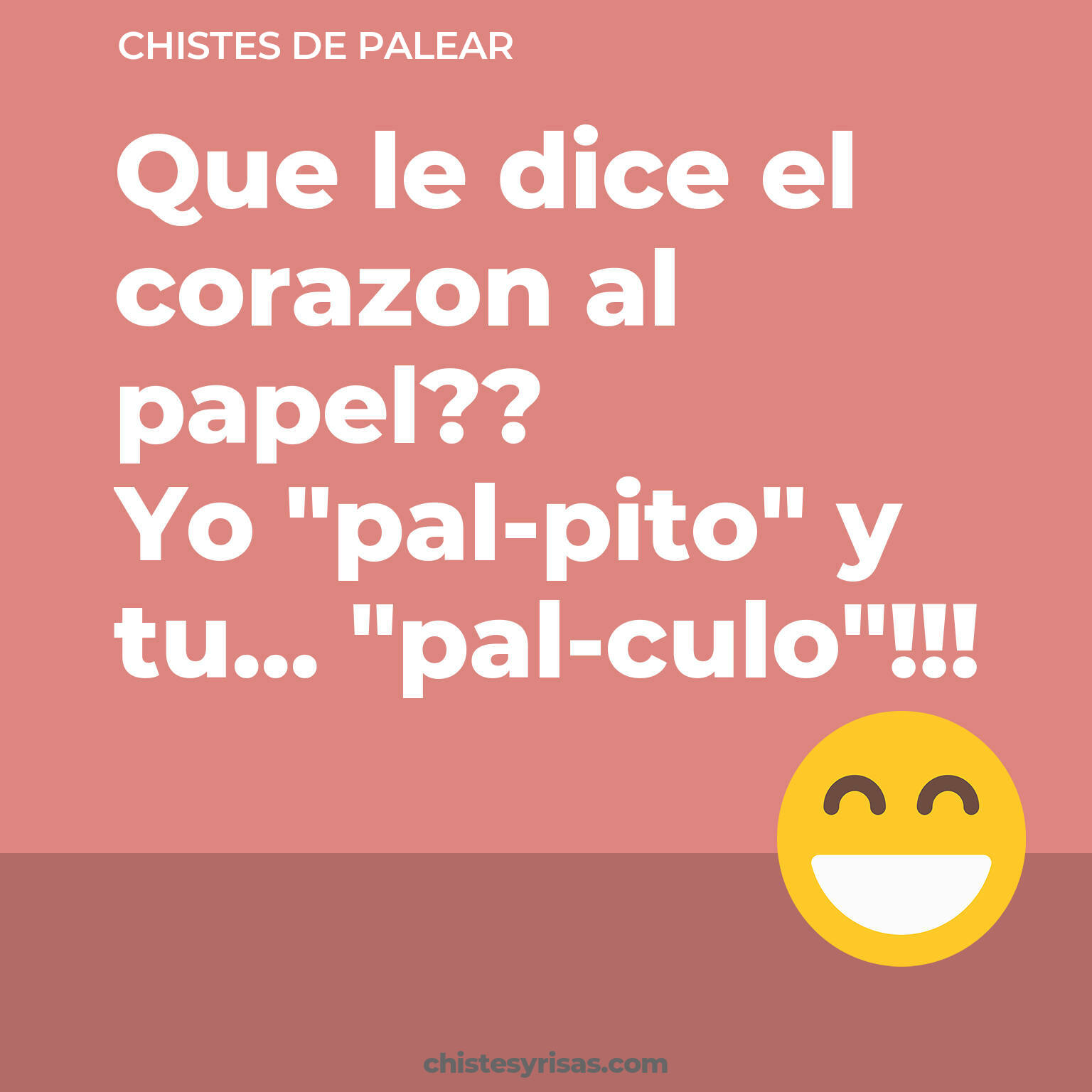 chistes de Palear cortos