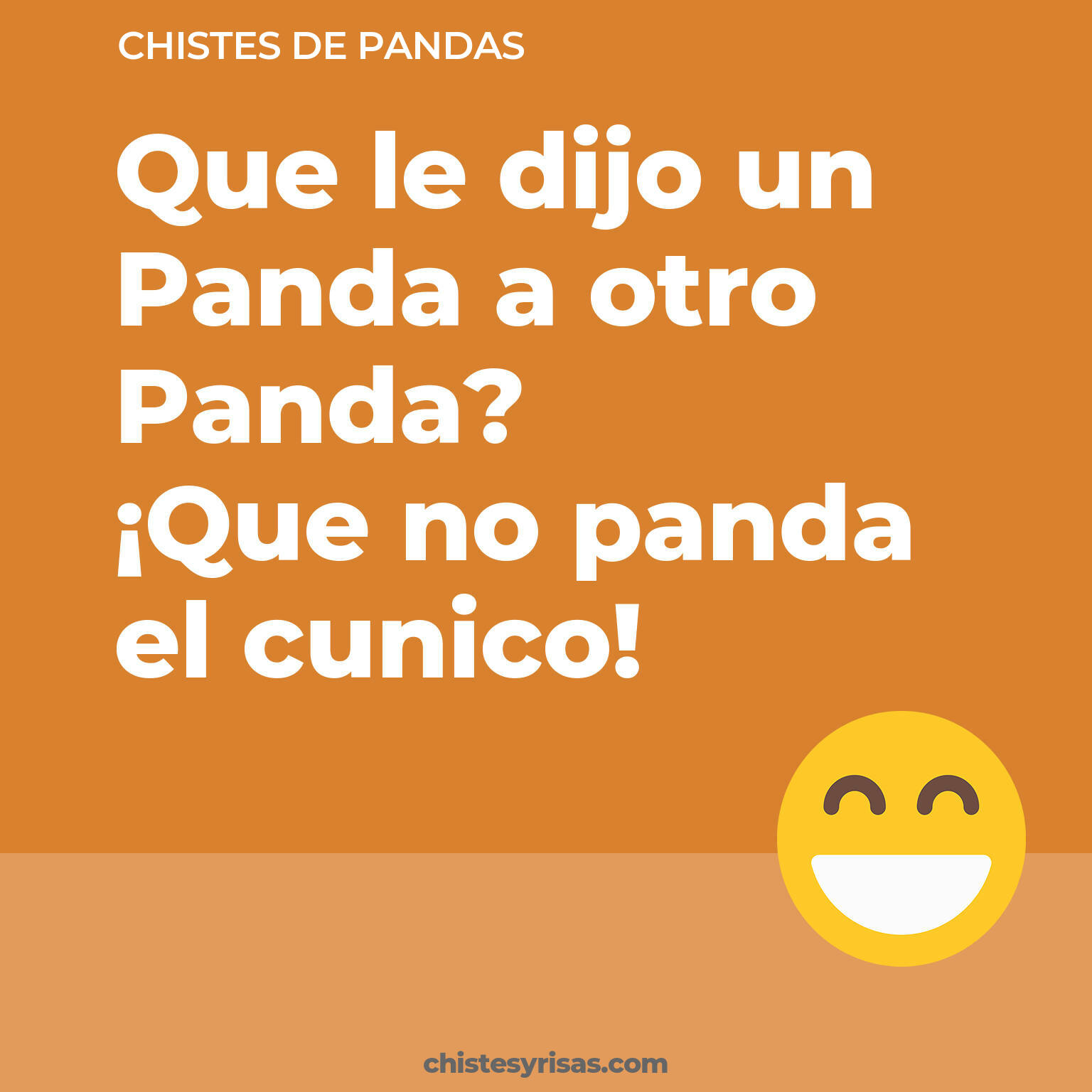 chistes de Pandas más graciosos