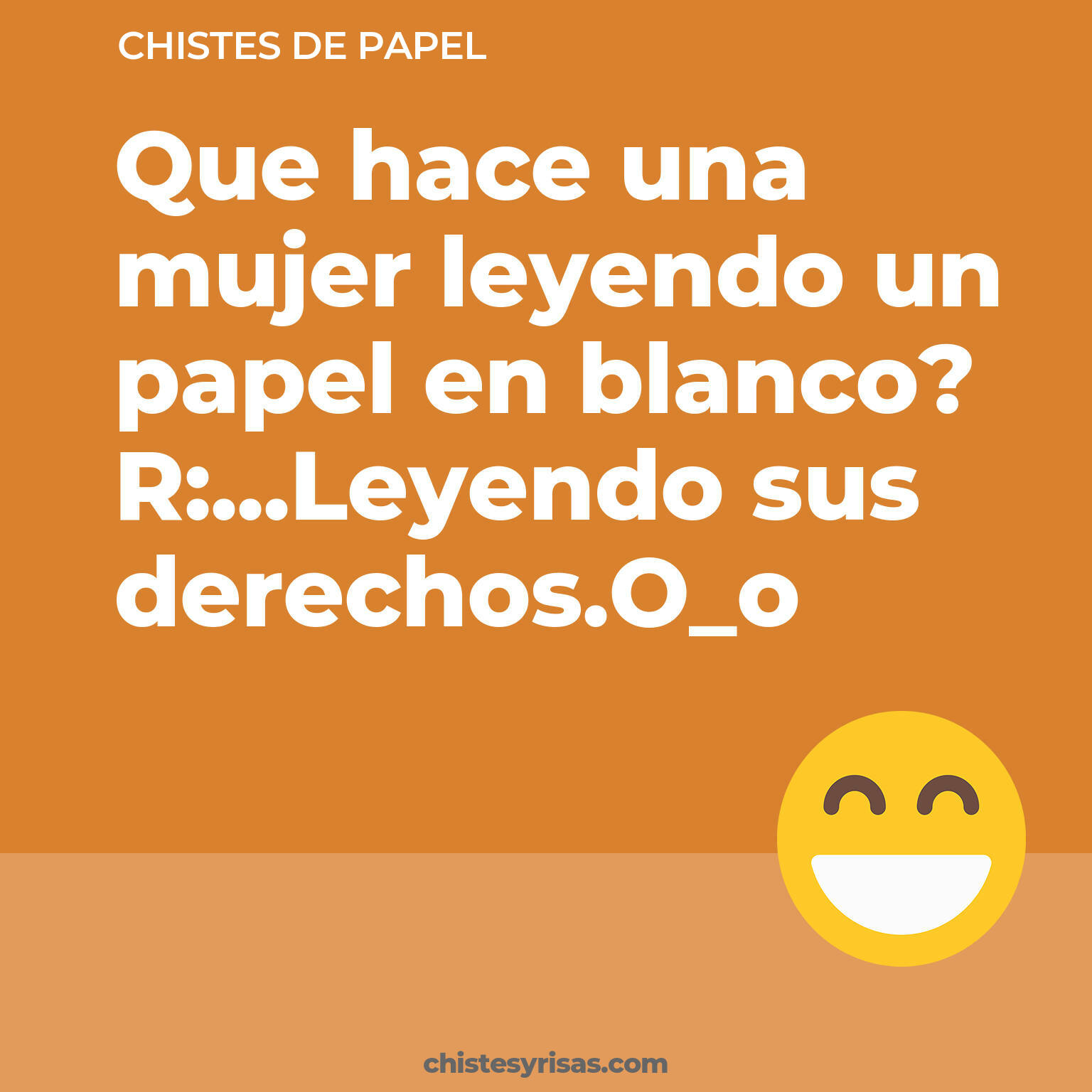 chistes de Papel más graciosos