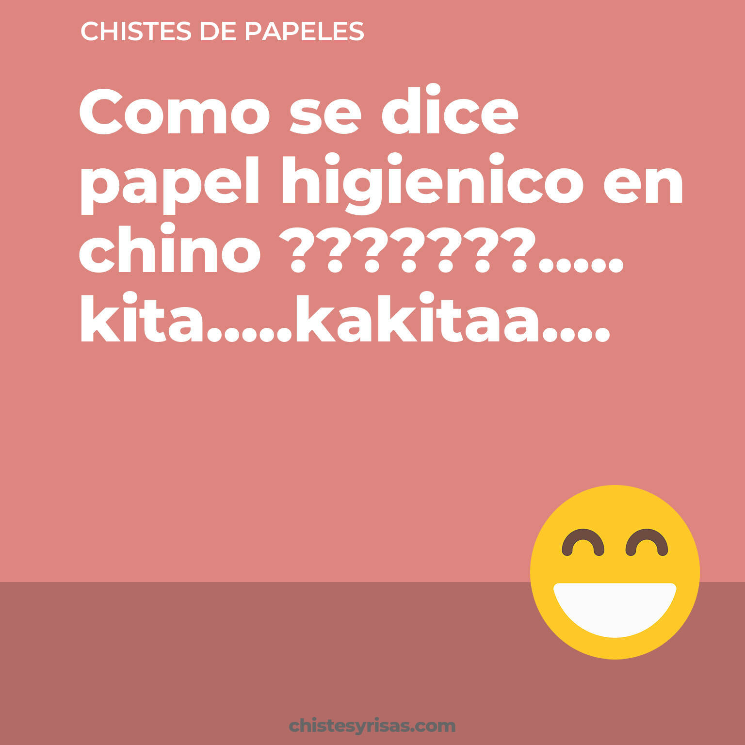 chistes de Papeles cortos