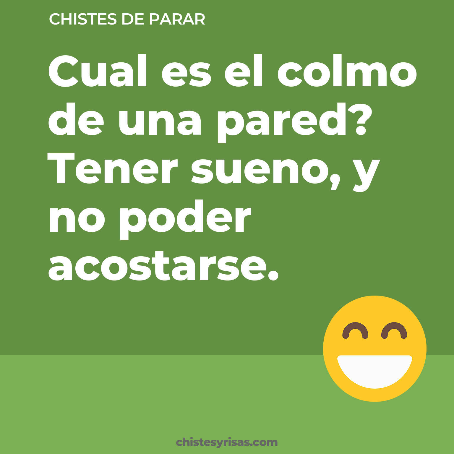 chistes de Parar cortos