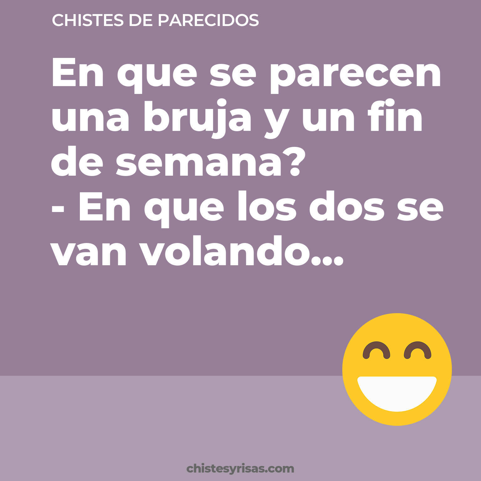 chistes de Parecidos buenos