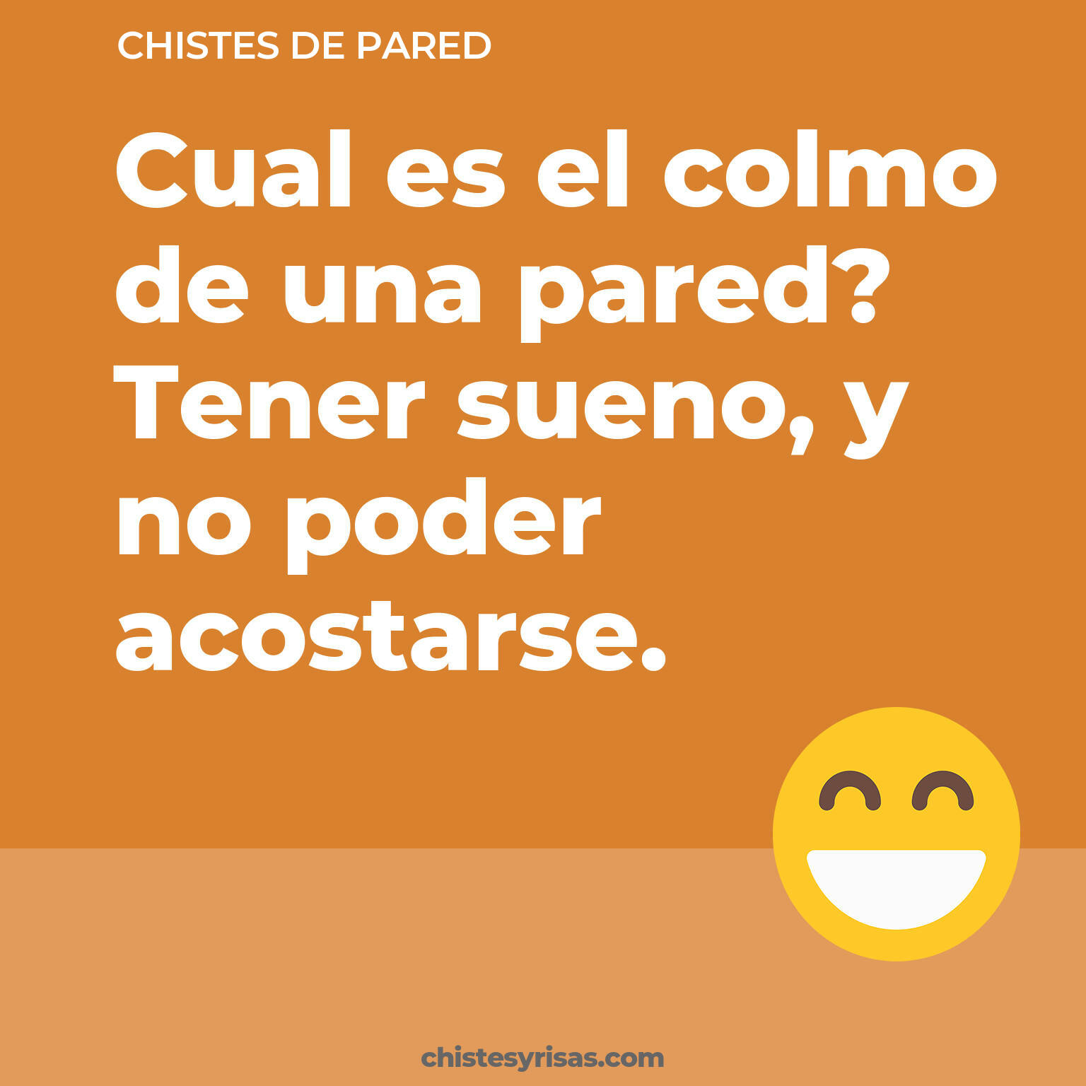 chistes de Pared cortos