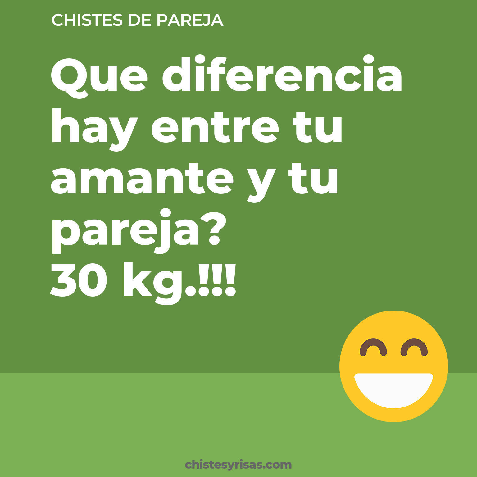 chistes de Pareja buenos