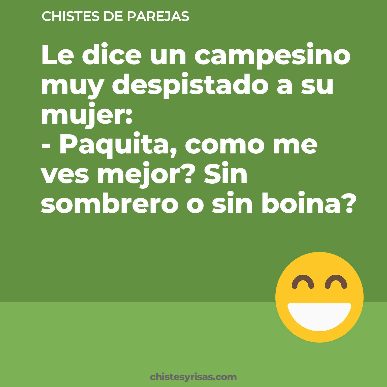 chistes de Parejas cortos