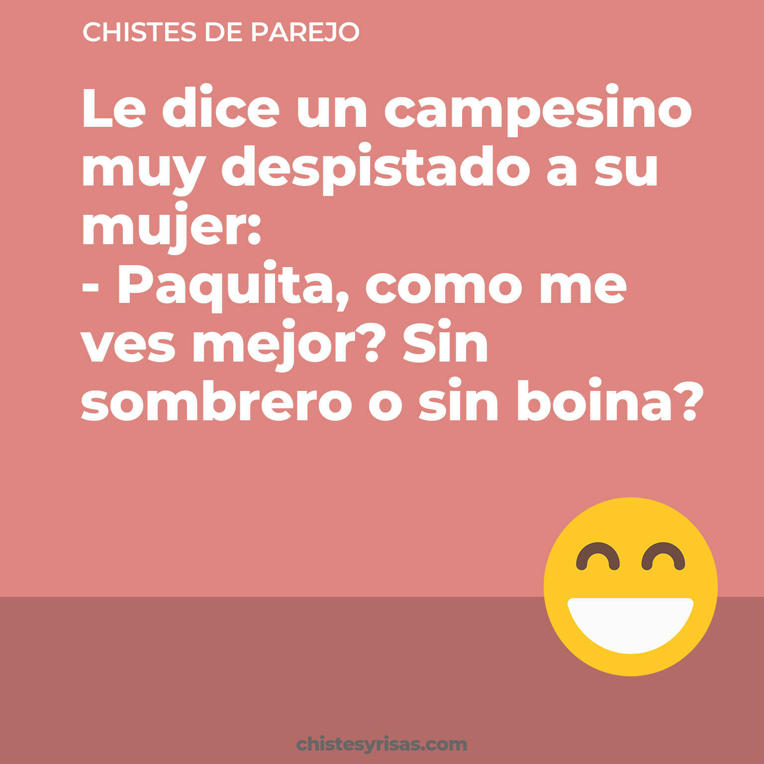 chistes de Parejo cortos