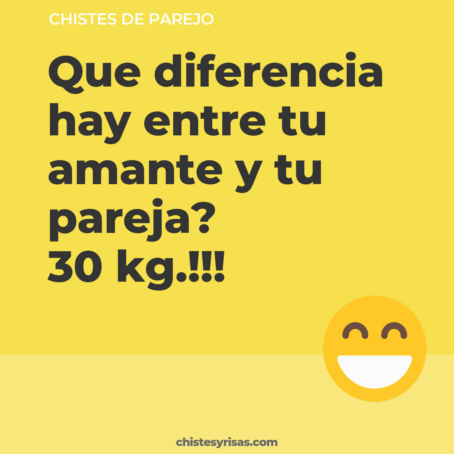 chistes de Parejo buenos