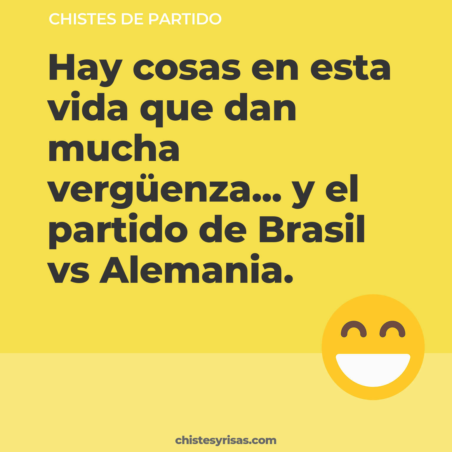 chistes de Partido buenos foto para reir